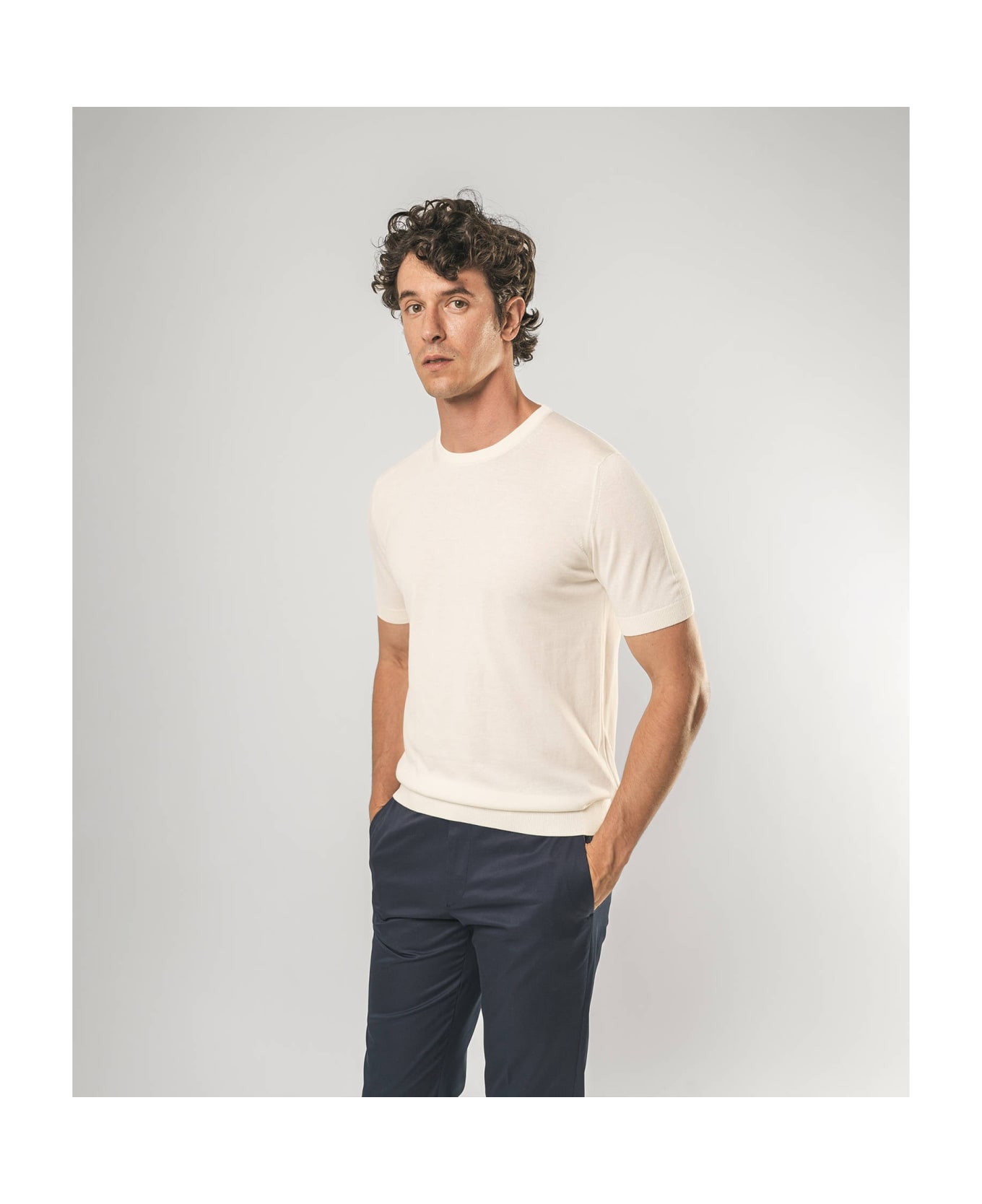 Larusmiani Roquebrune Crewneck Sweater - Ivory