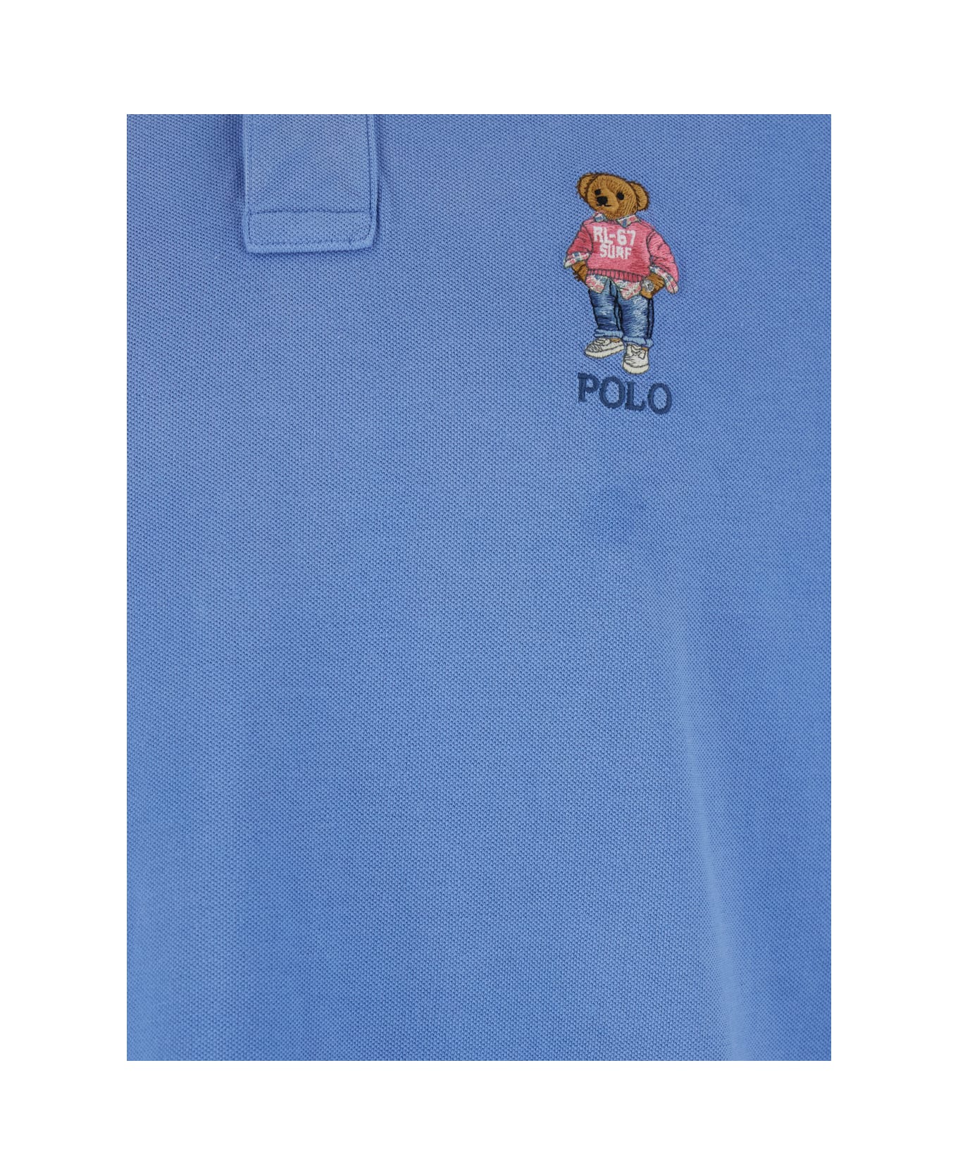 Ralph Lauren Polo Shirt - SP25 CAMP BL SRF CLB JEEP BEAR
