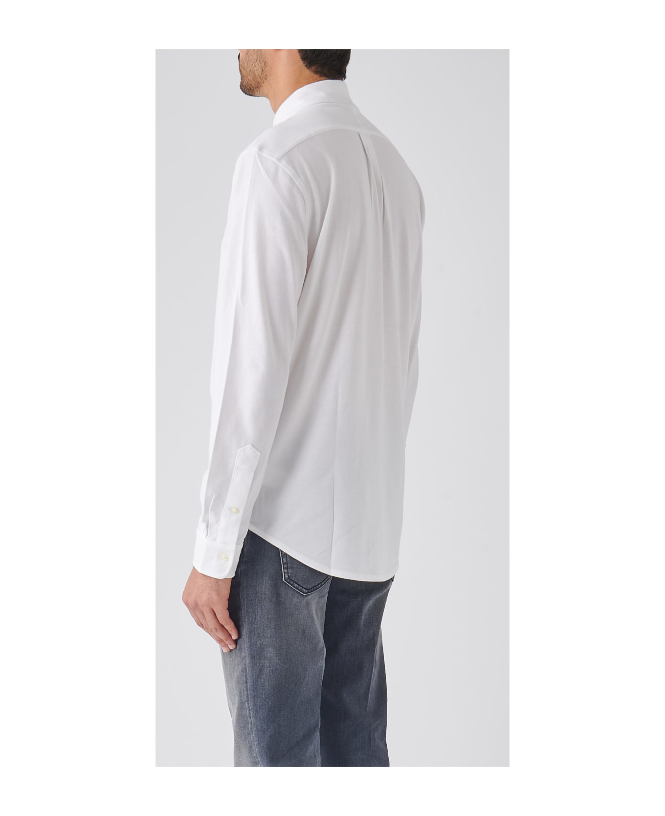 Polo Ralph Lauren Long Sleeve Sport Shirt Shirt - BIANCO
