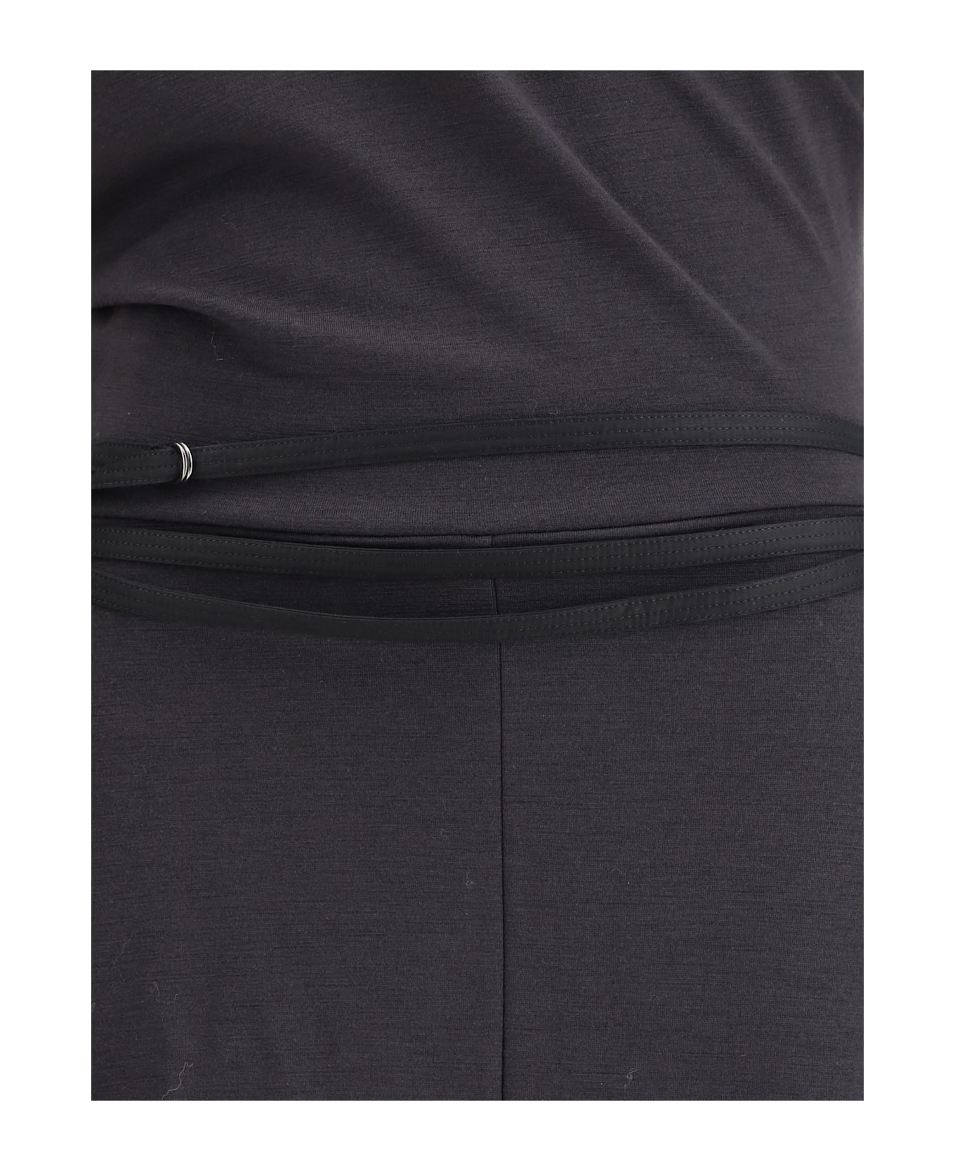 Lemaire Twisted Midi Dress - GREY