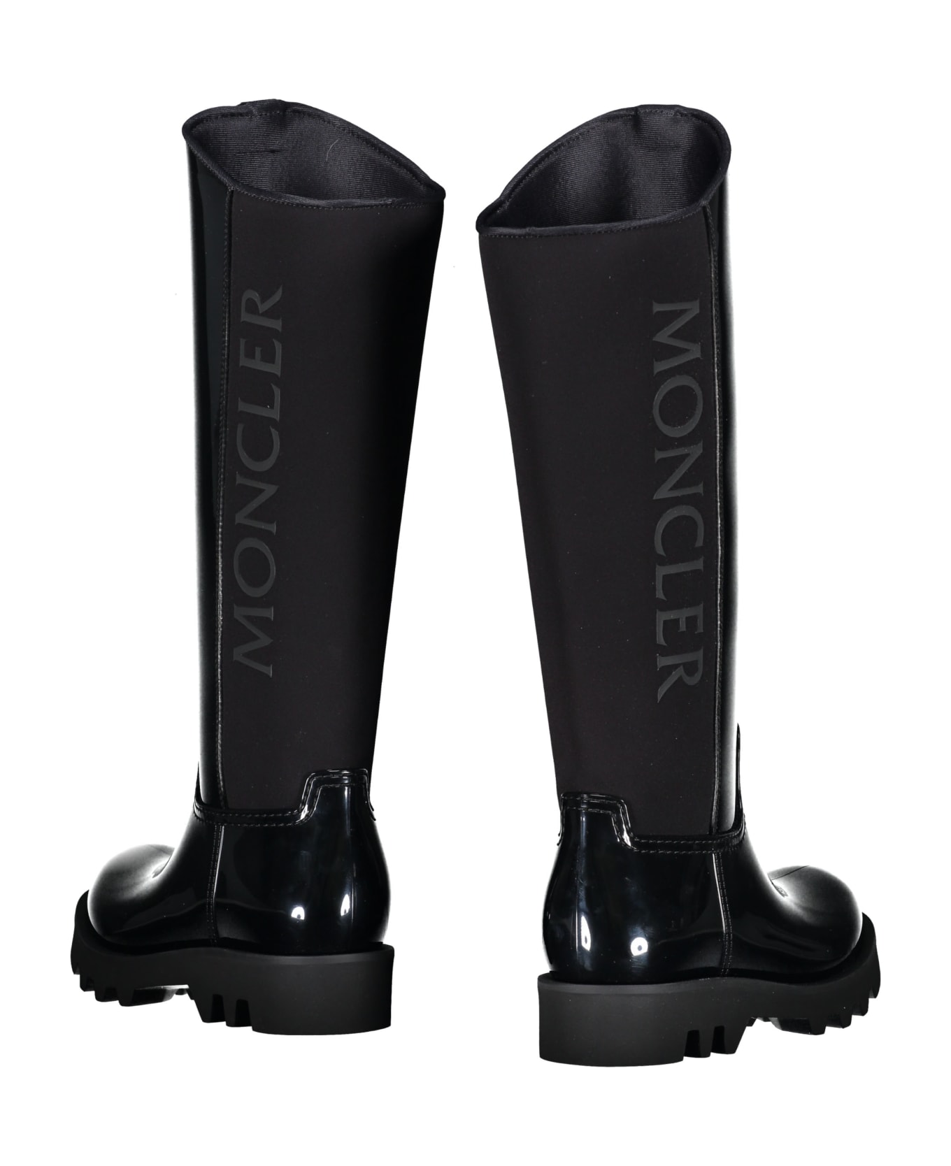 Moncler Gilla Knee-boots - black
