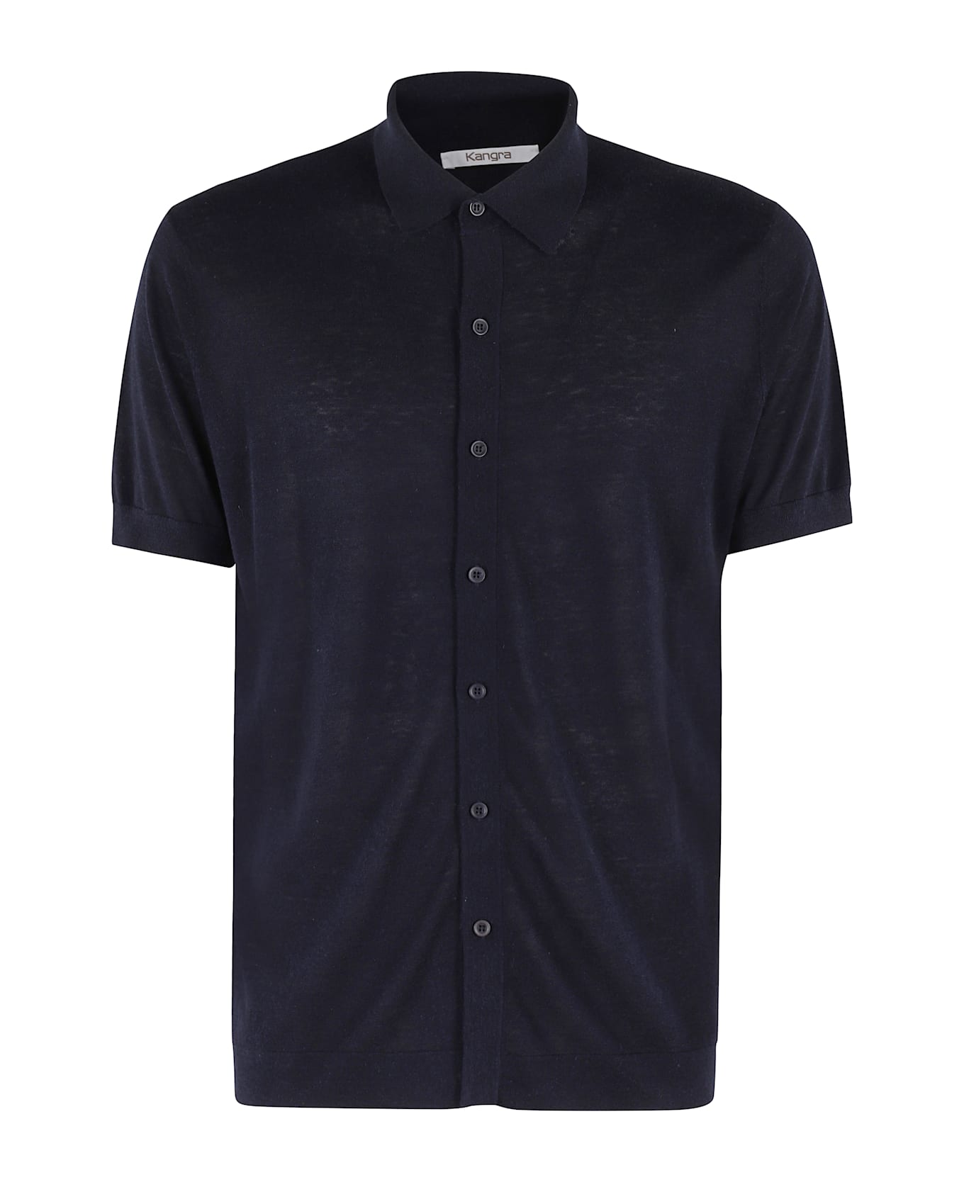 Kangra Maglia Camicia Mm - Blu