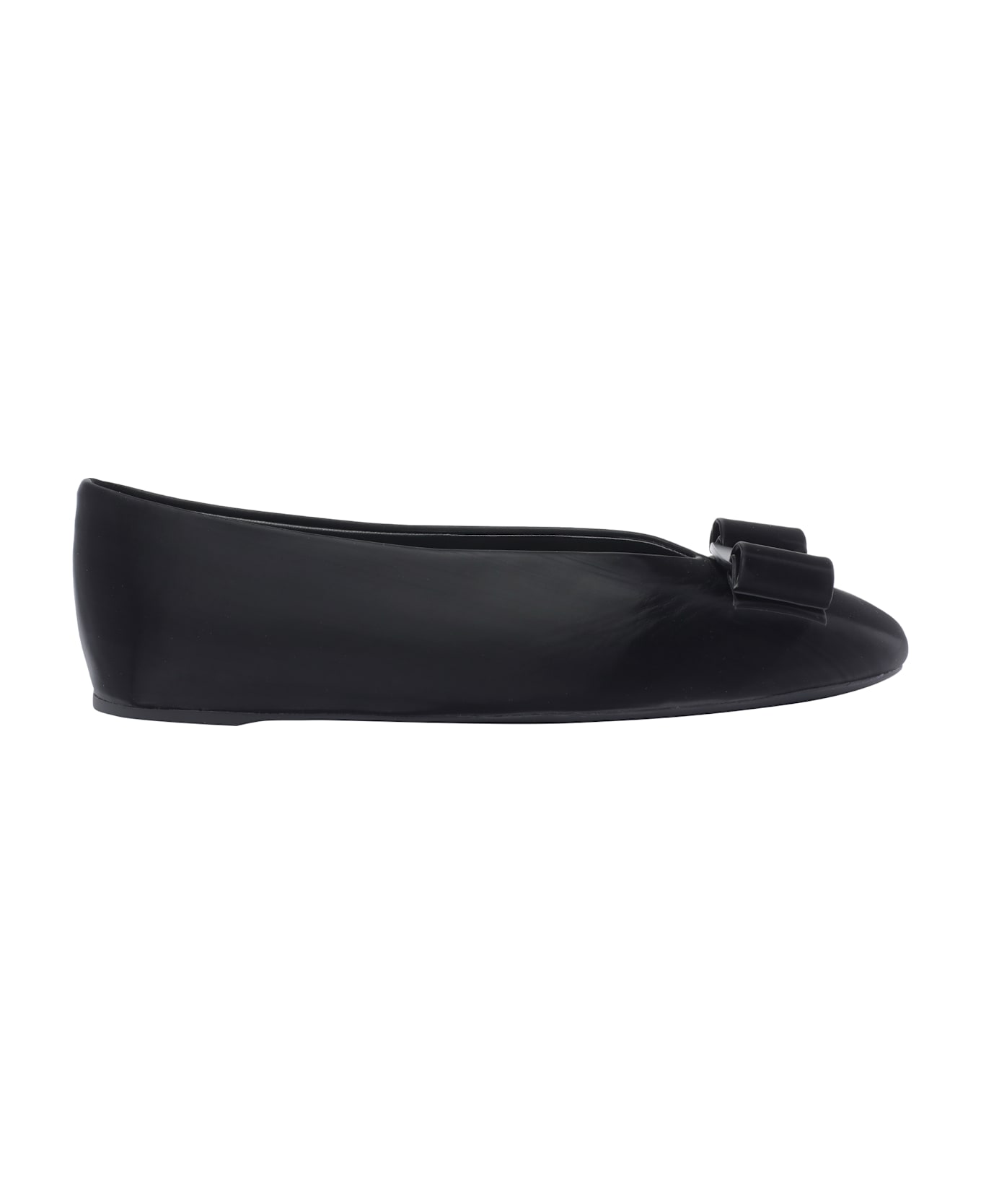 Ferragamo Vanna Ballets - Black フラットシューズ