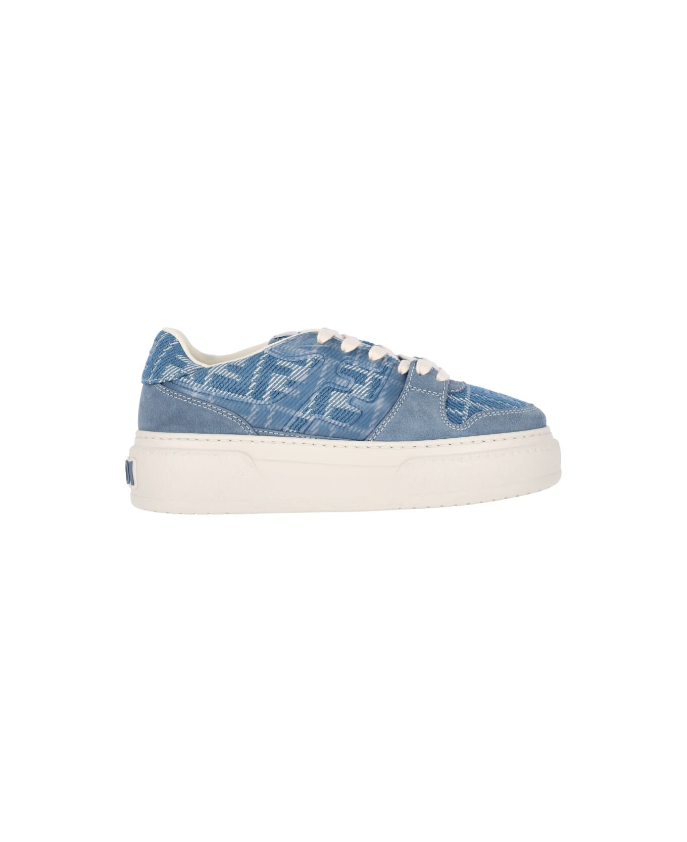 Fendi "match" Sneakers - Light Blue
