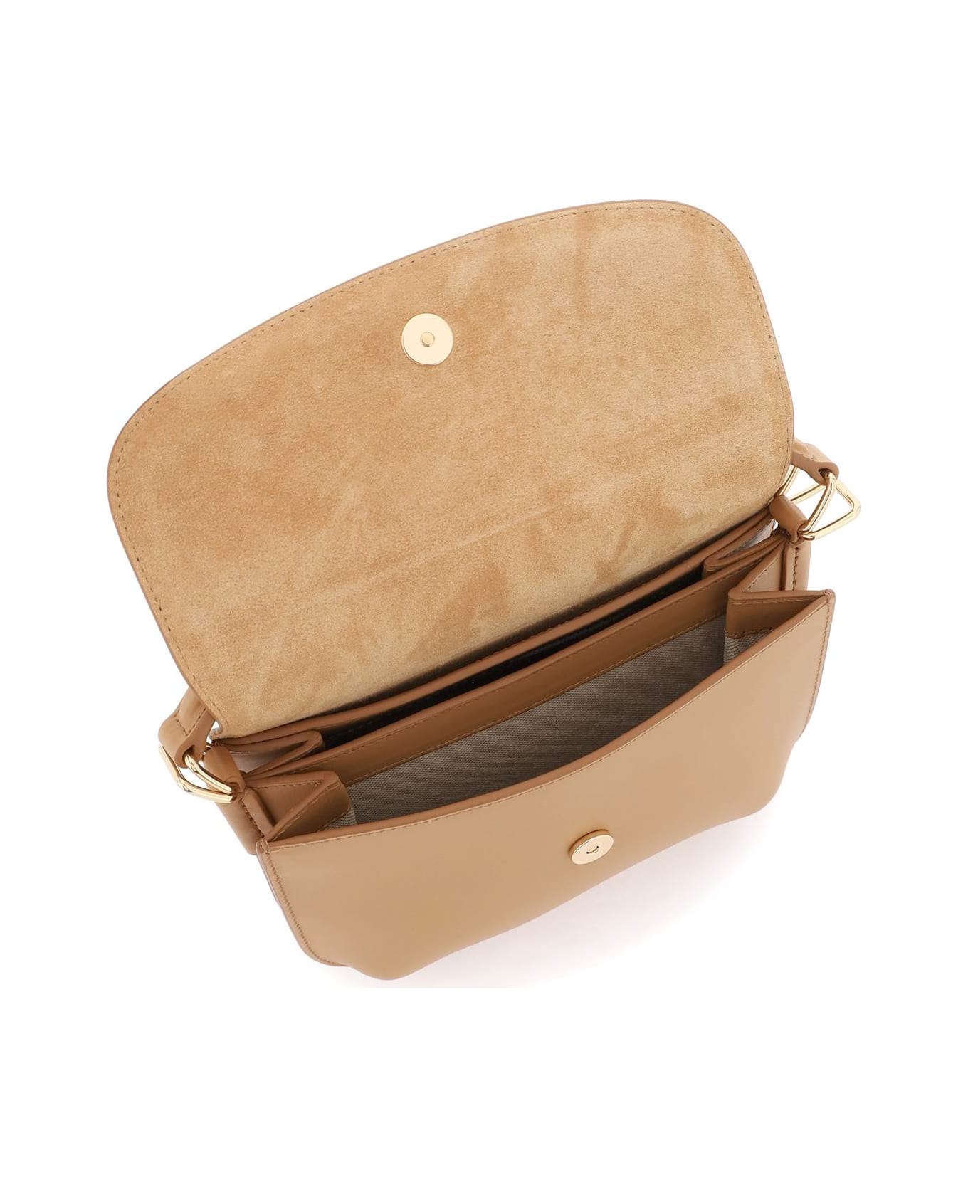 A.P.C. Sarah Mini Shoulder Bag - Beige