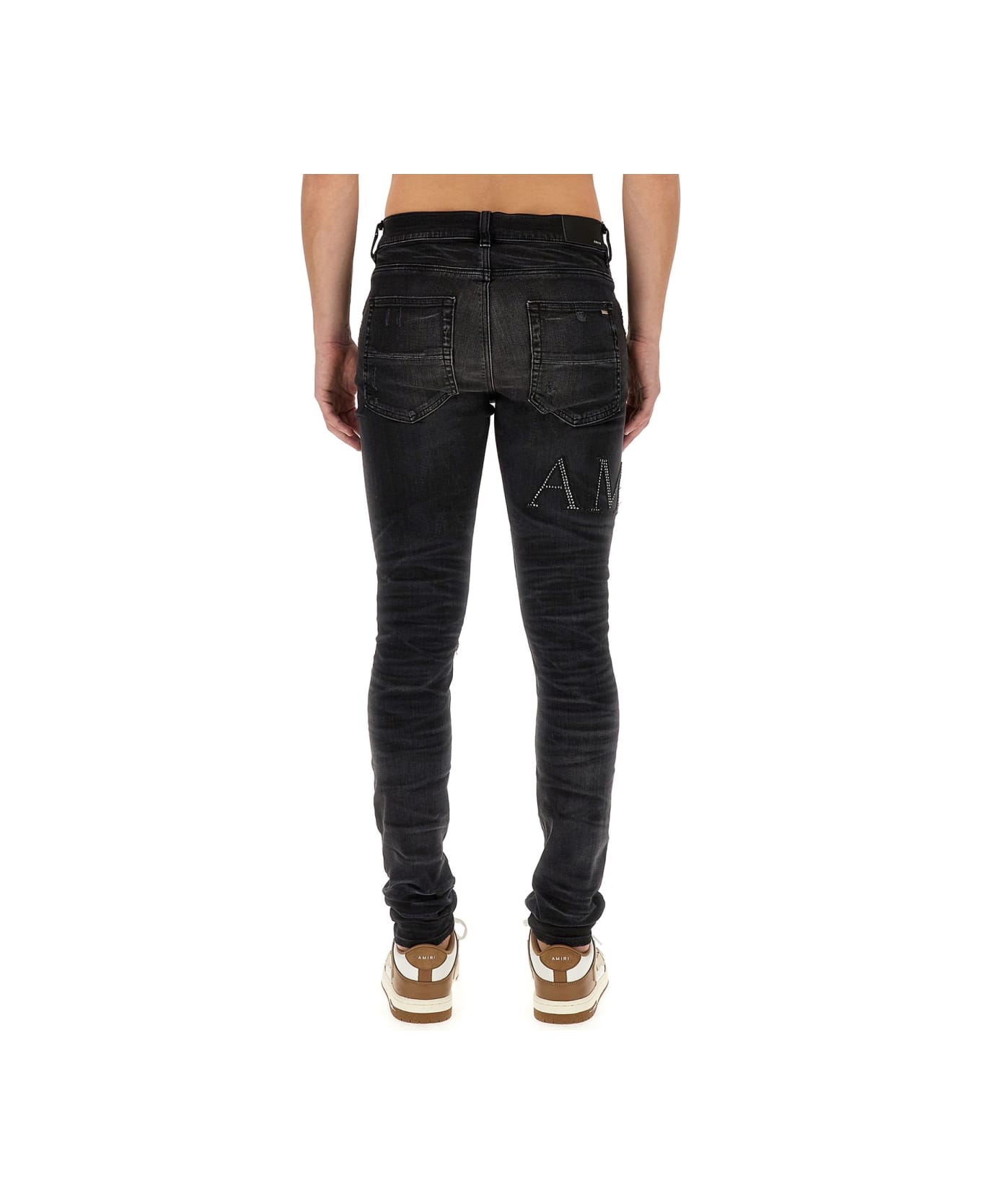 AMIRI Slim Fit Jeans - BLACK