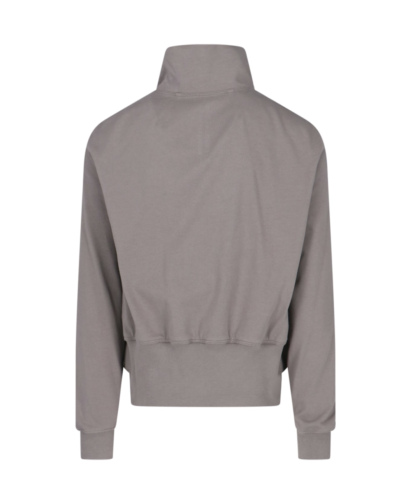 Rick Owens Asymmetrical Zip Sweatshirt - Taupe