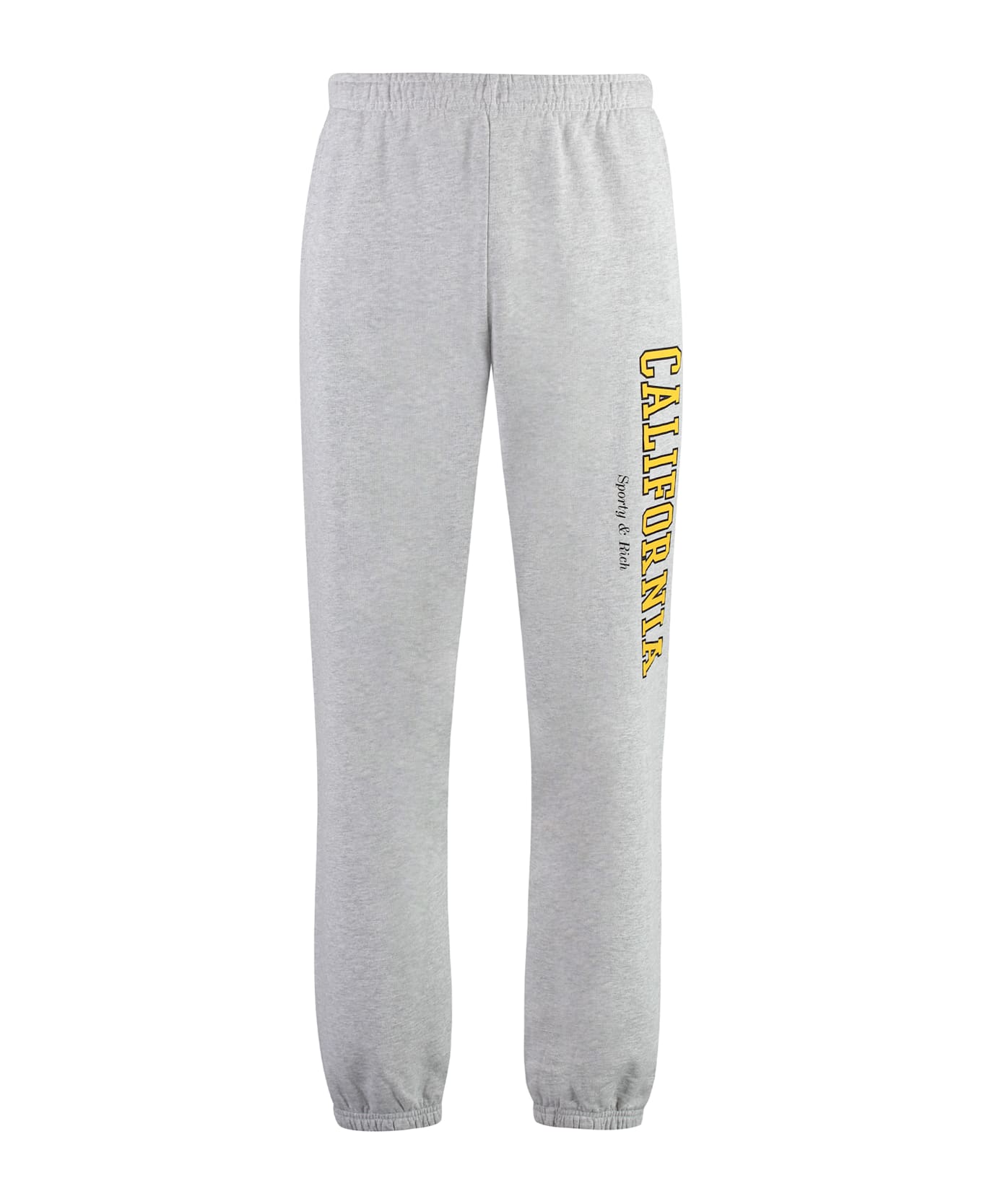 Sporty & Rich Cotton Track-pants - grey