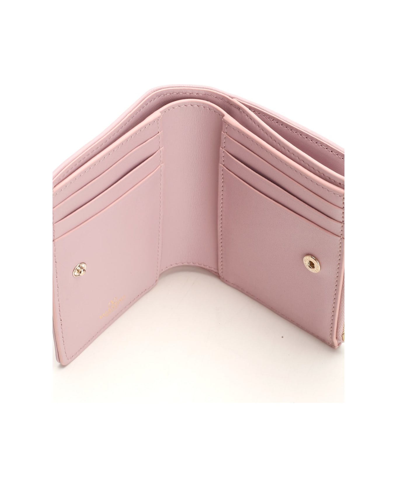 Valentino Garavani 'iconographe' Wallet - Rose