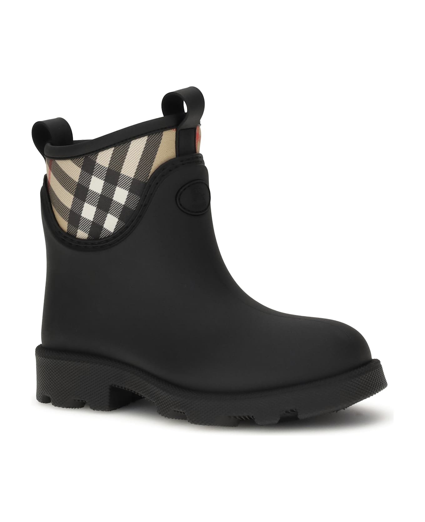 Burberry Marsh Stamp Rubber Ankle Boots