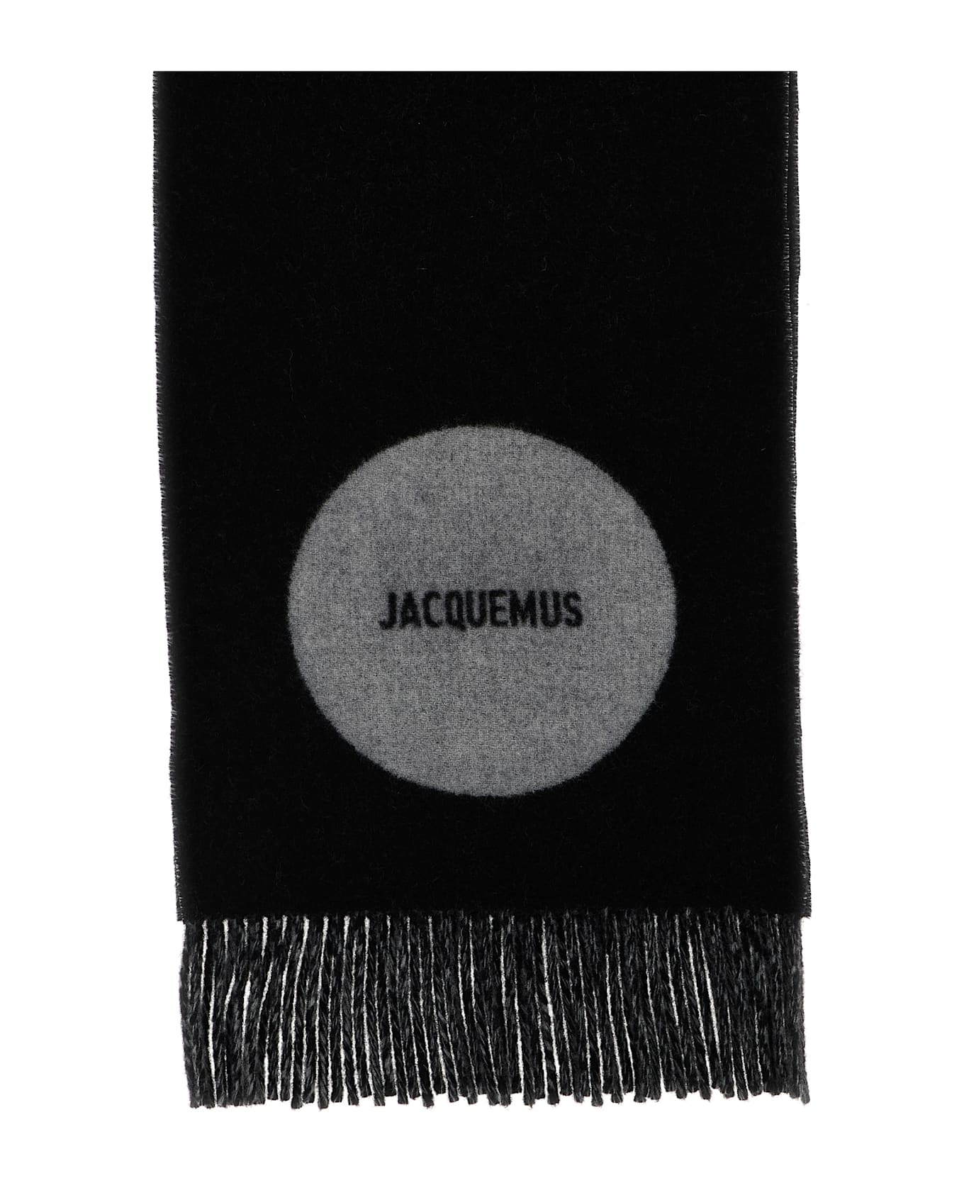 Jacquemus 
l
echarpe Rond Carré
 Scarf - Black  