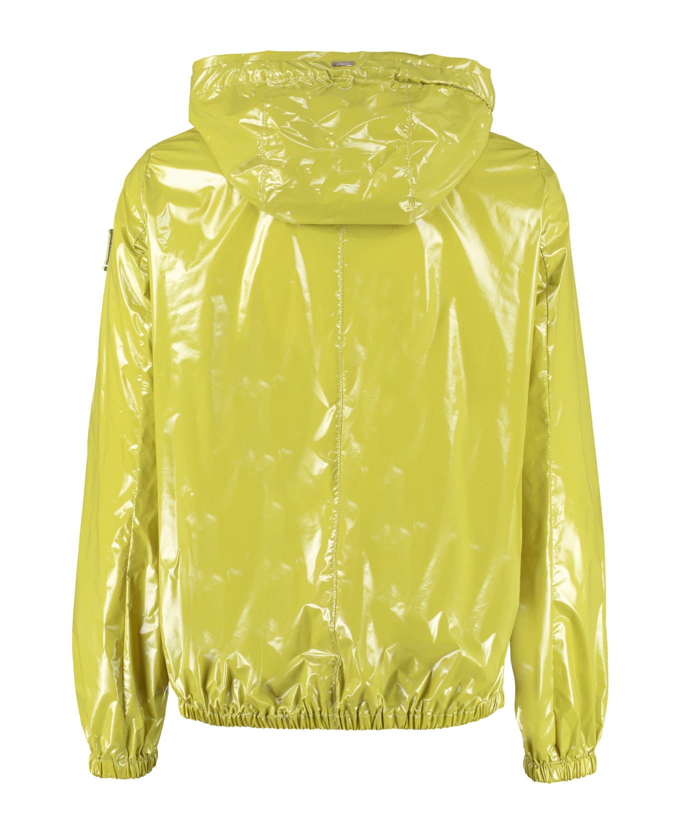 Herno Technical Fabric Hooded Jacket - green
