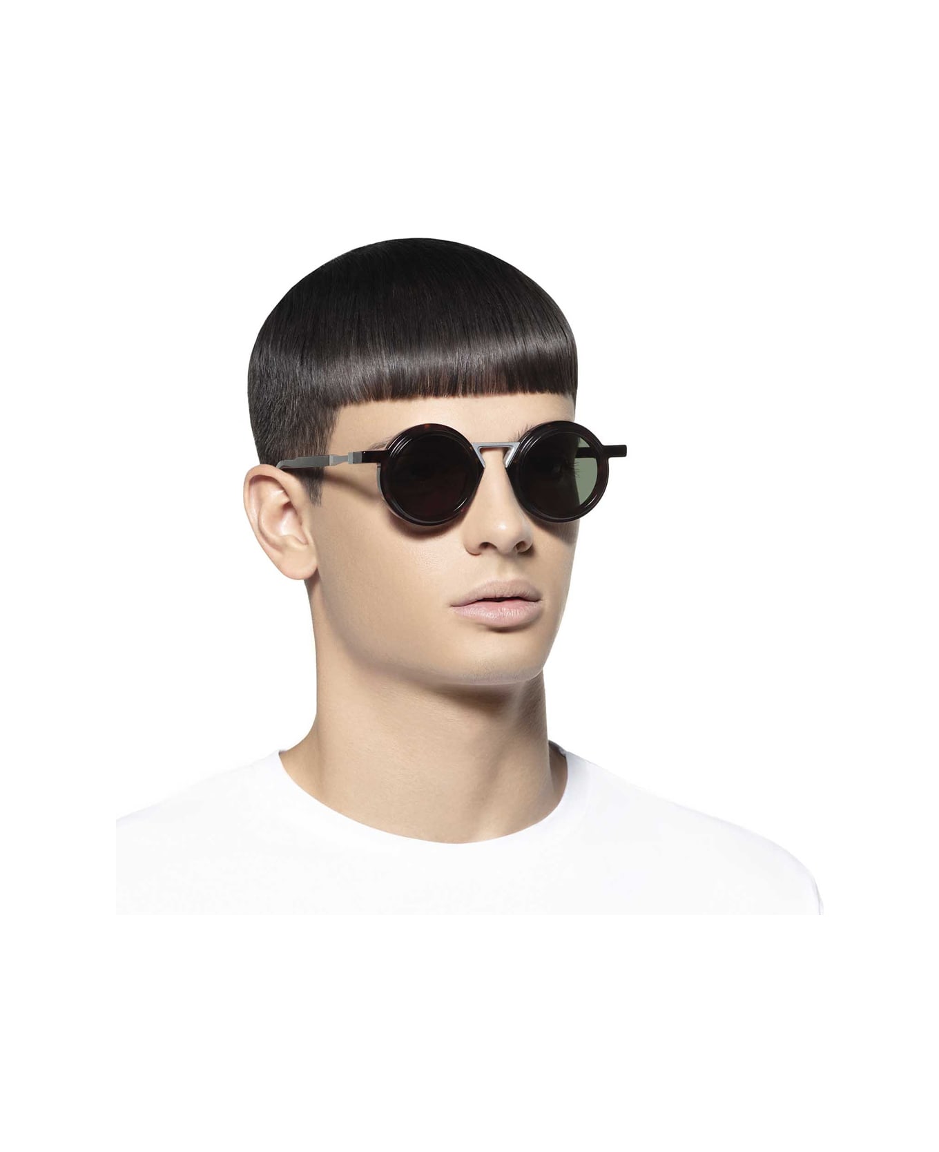 VAVA Wl0058 Wl0058 White Label Black Matte Sunglasses - Nero