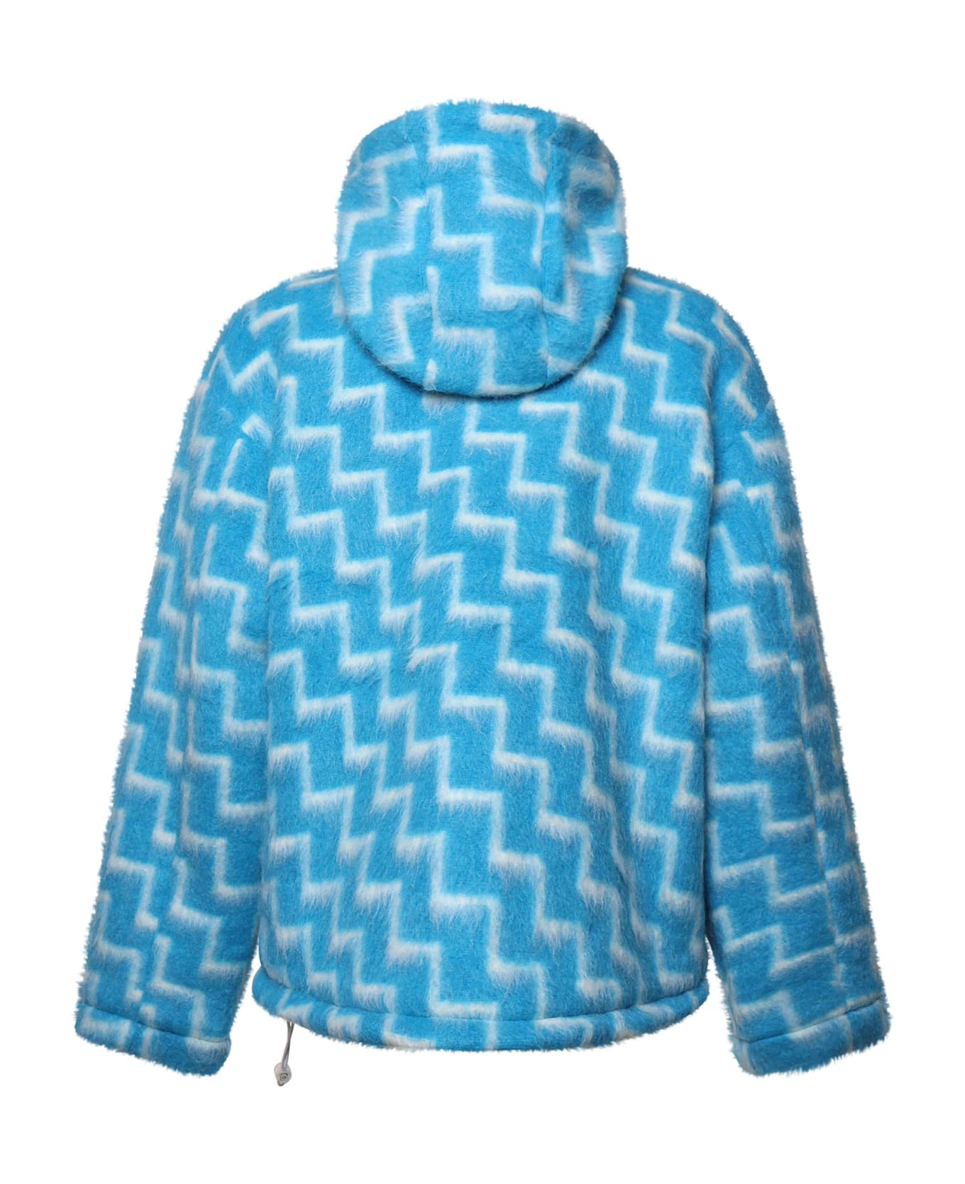 Bonsai Oversized Fish Jacket - Blue