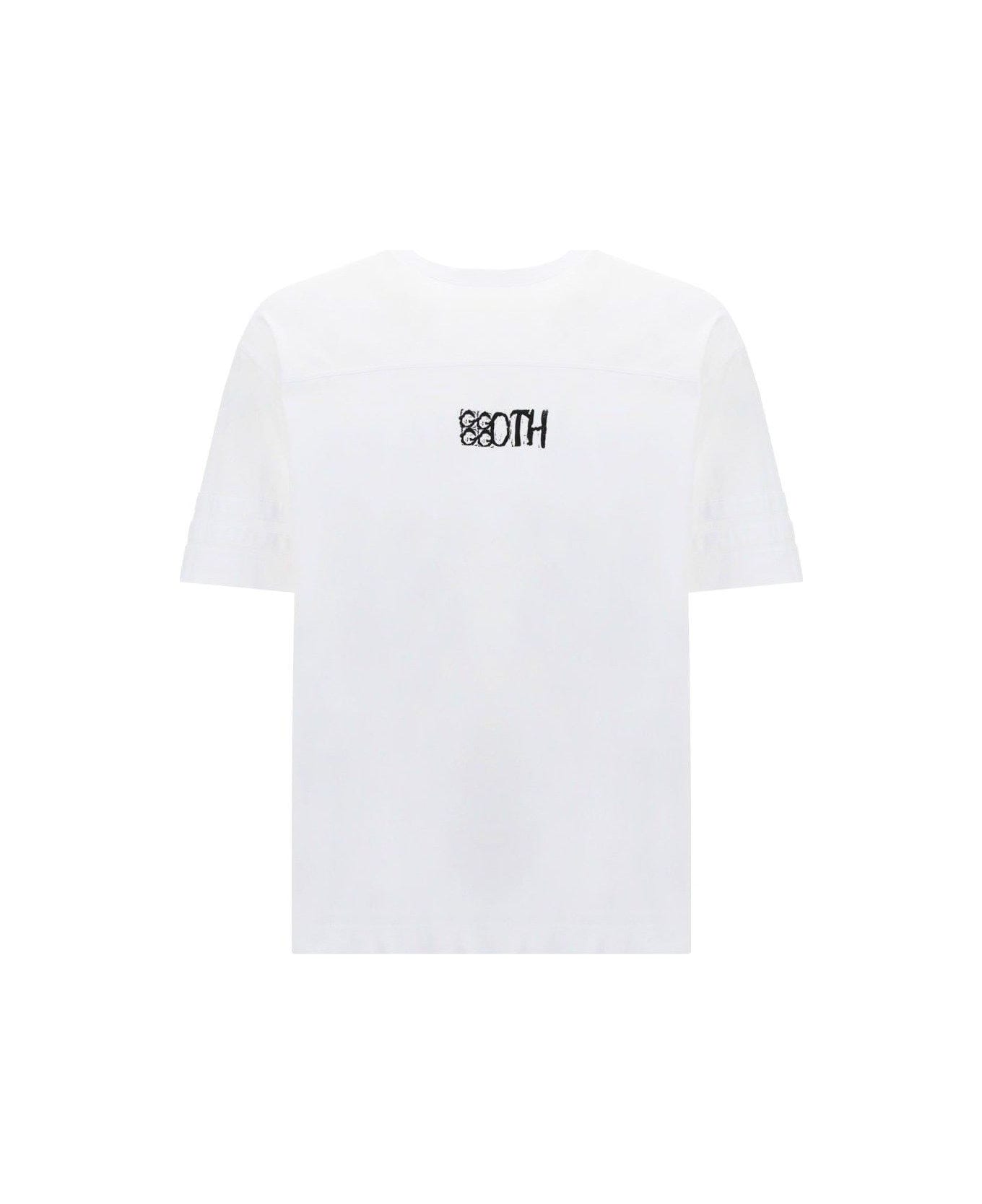 Givenchy 4g Logo Printed Crewneck T-shirt - WHITE