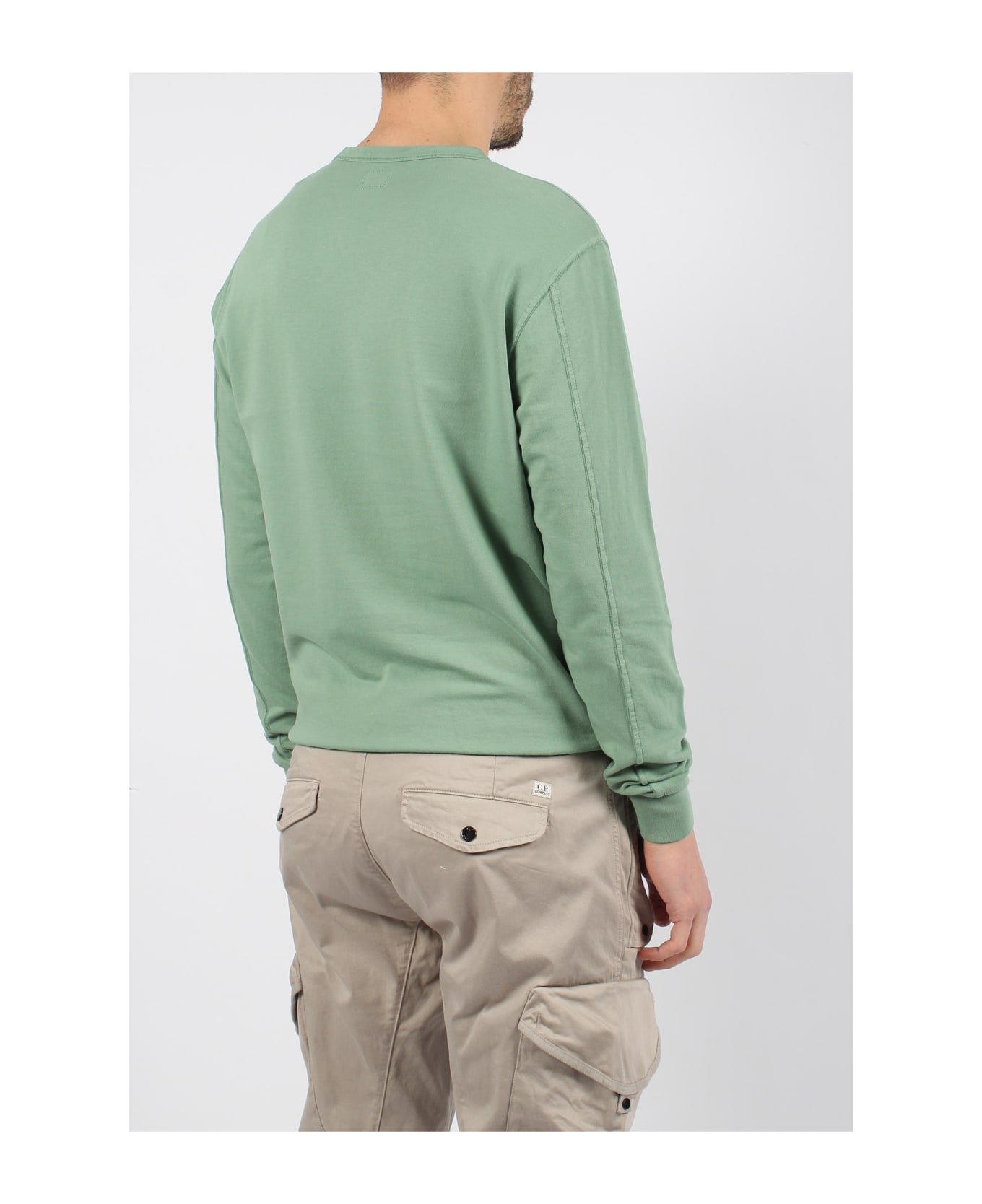 C.P. Company Light Fleece Sweatshirt - Green フリース