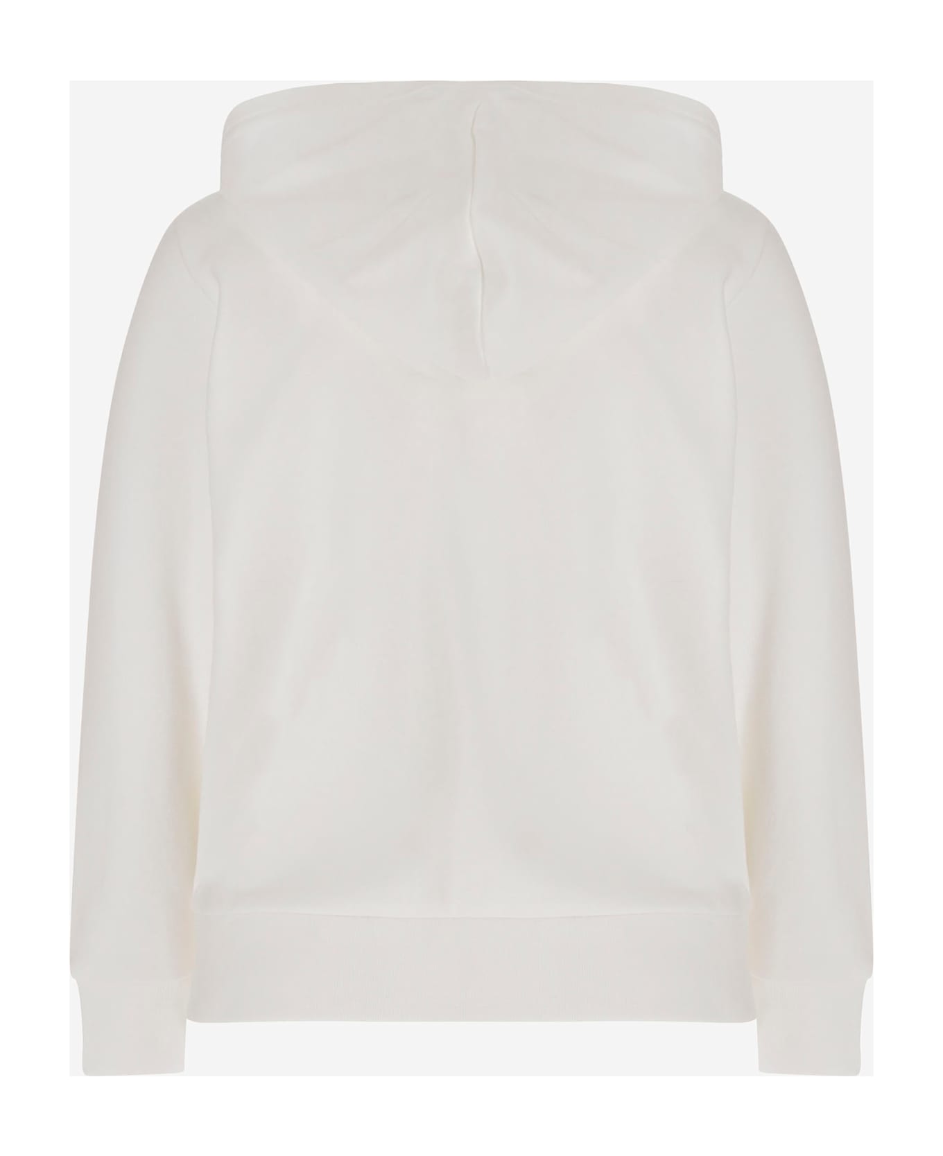 Polo Ralph Lauren Cotton Blend Sweatshirt With Logo - White