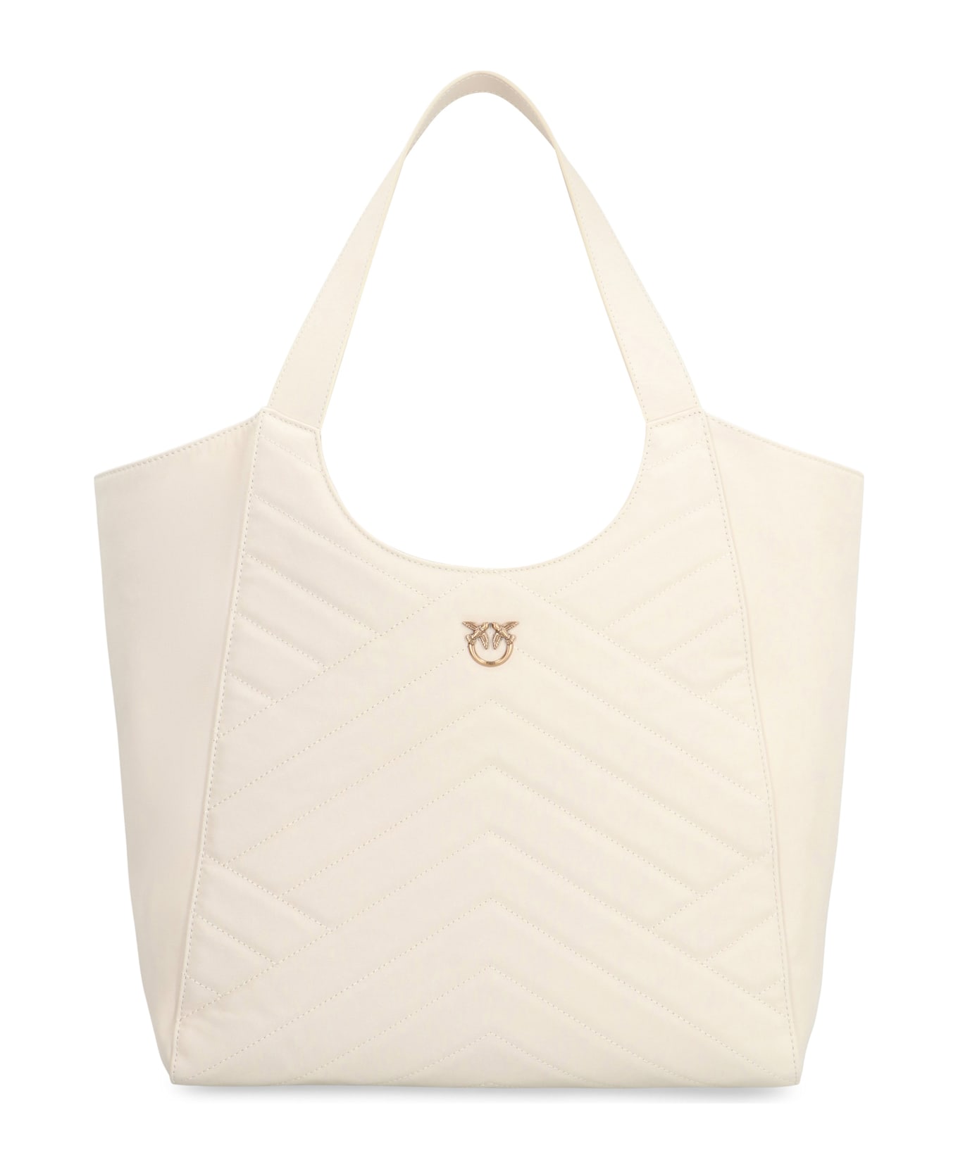 Pinko Puzzle Tote Bag - White