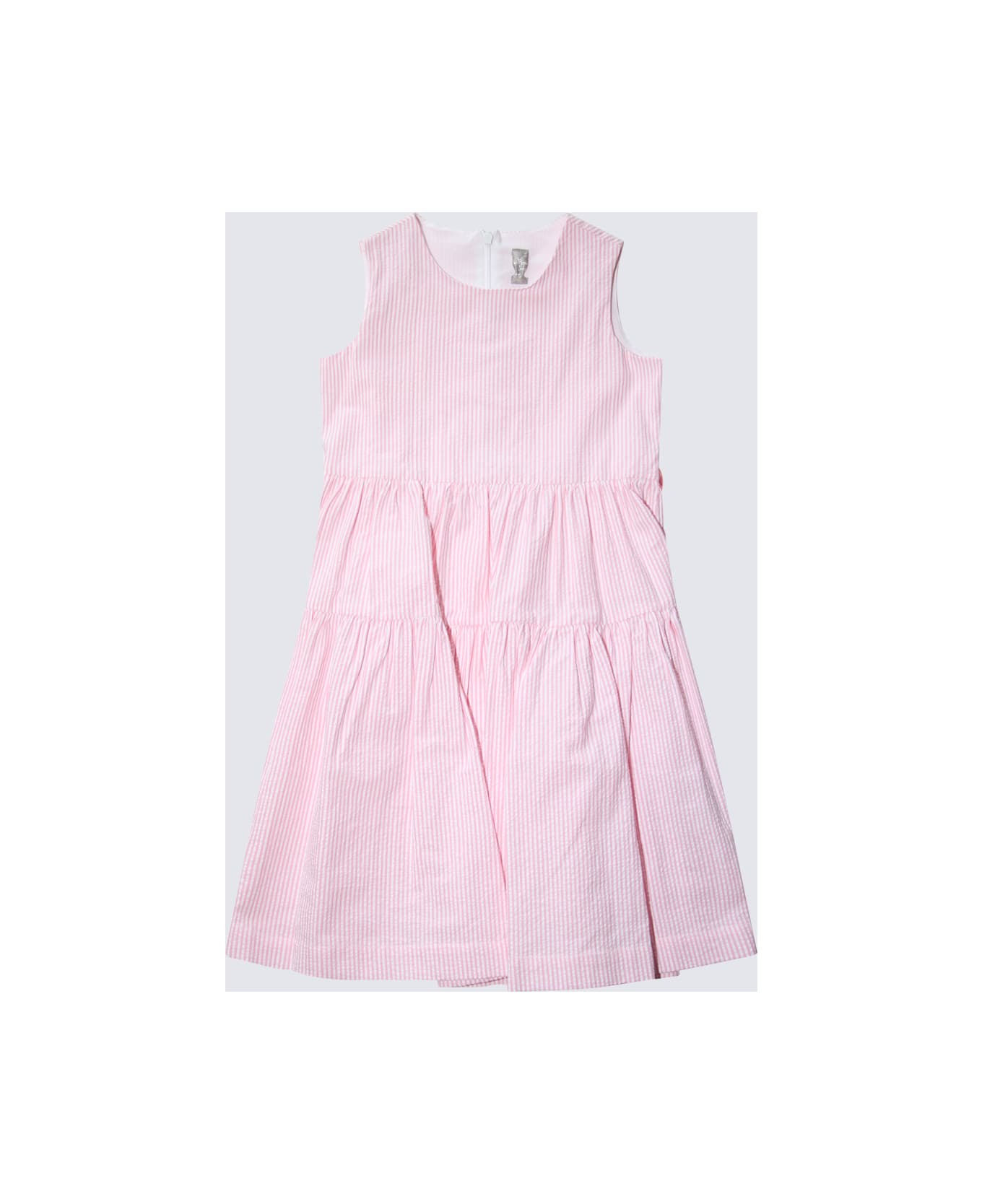 Il Gufo Pink Cotton Dress - Pink ジャンプスーツ