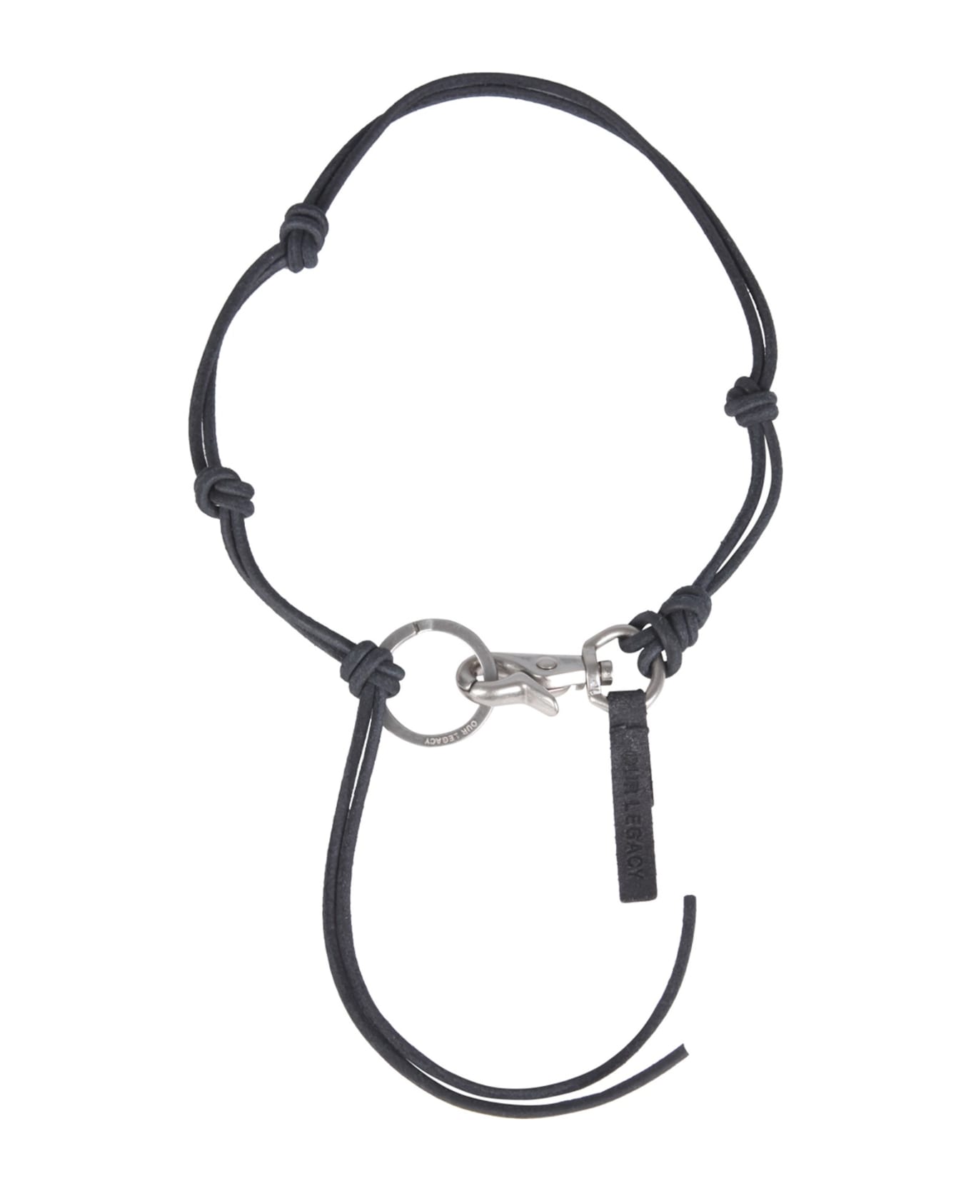 Our Legacy Ladon Necklace. - BLACK