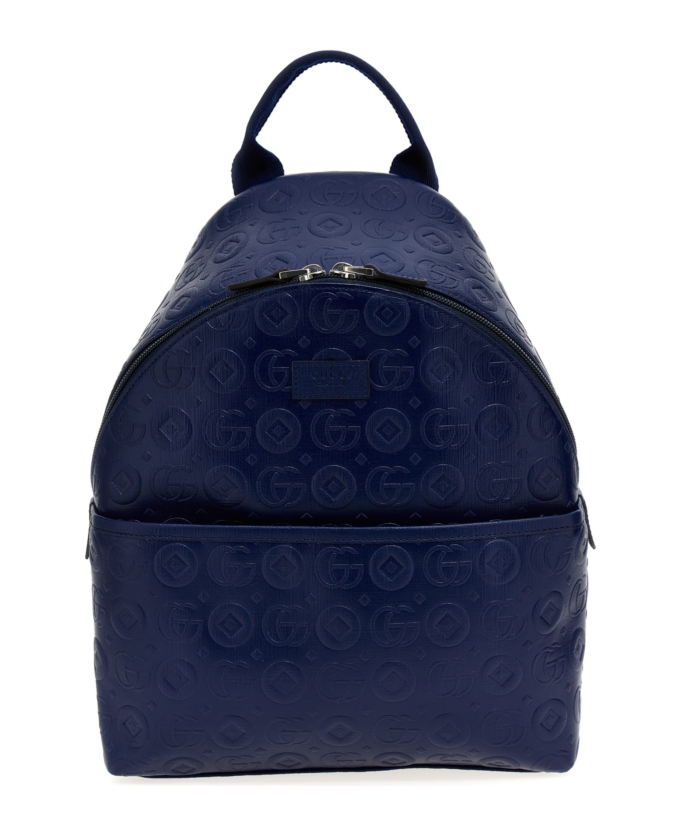 Gucci 'double G' Backpack - NAVY アクセサリー＆ギフト