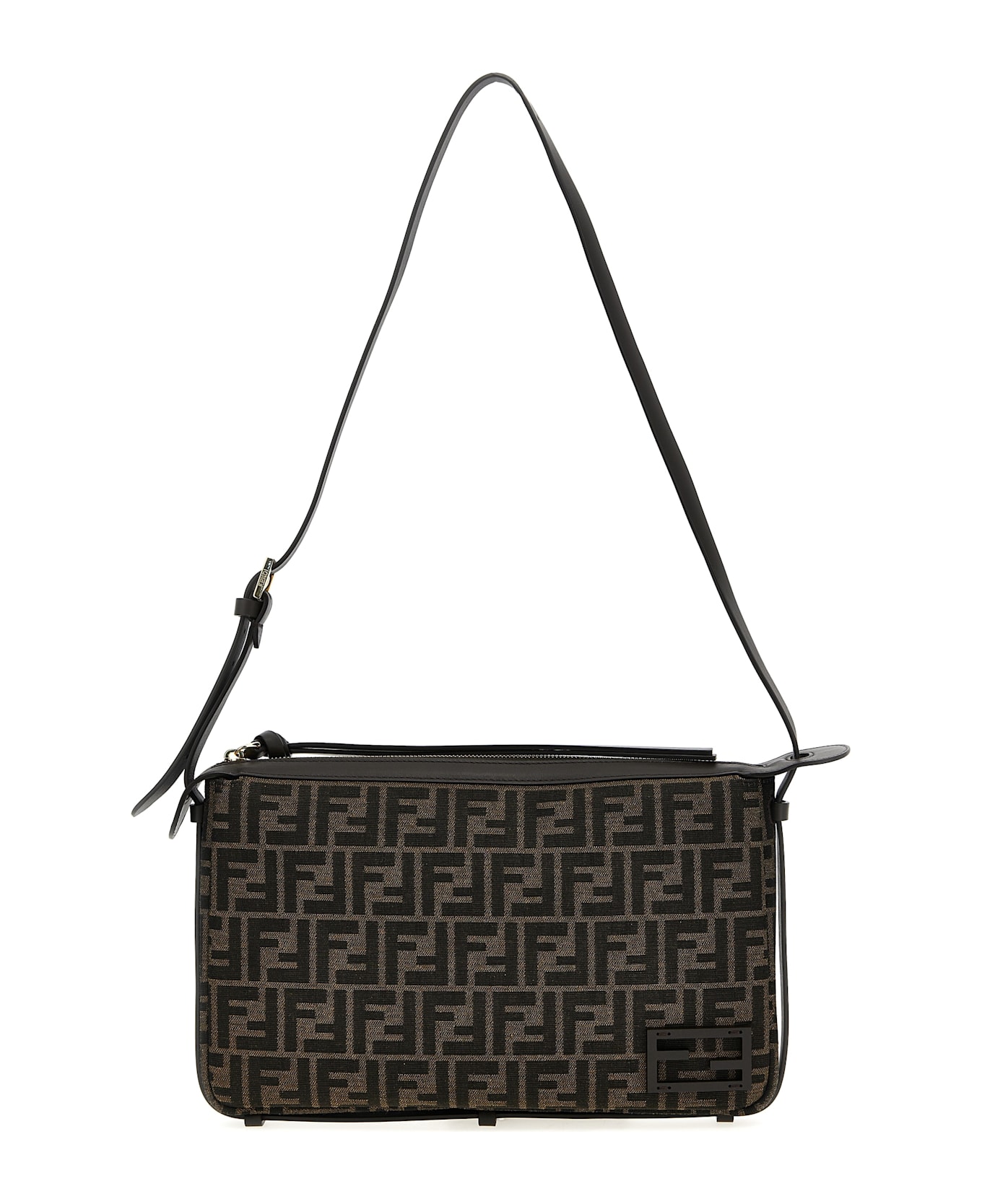 Fendi 'simply Fendi Medium' Shoulder Bag - Brown