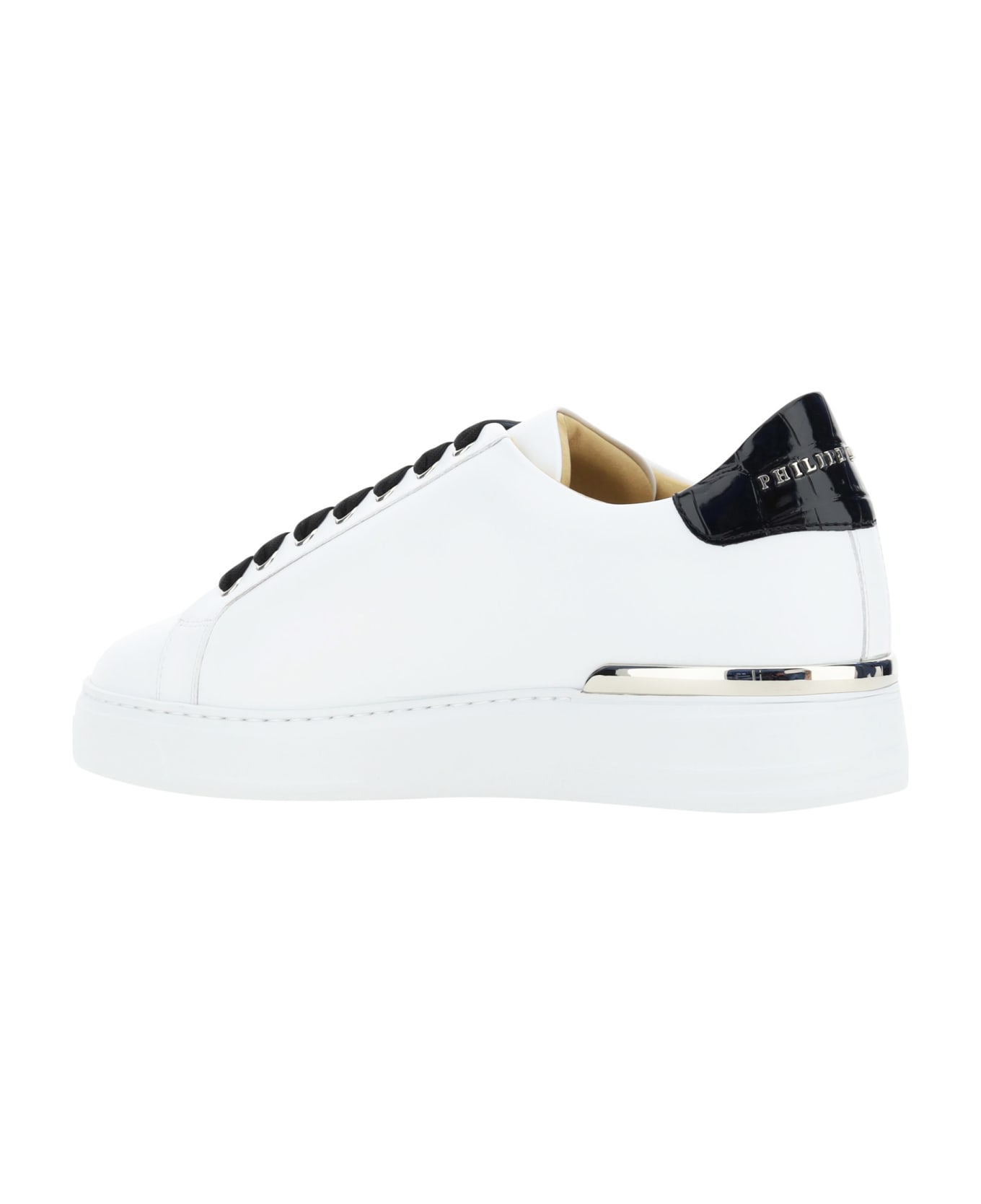 Philipp Plein Low-top Sneakers - White Black