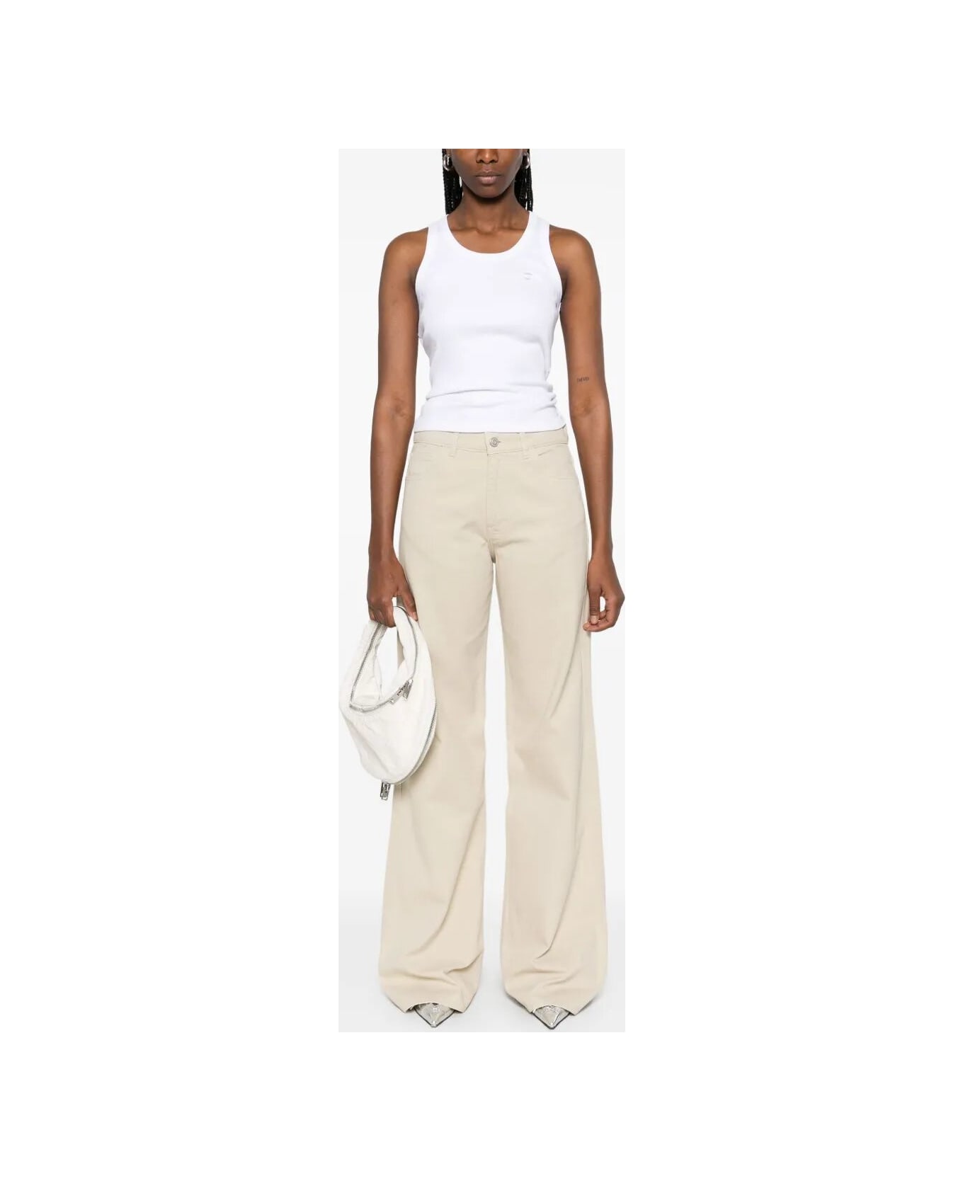Coperni Wide-leg Jeans - Beige