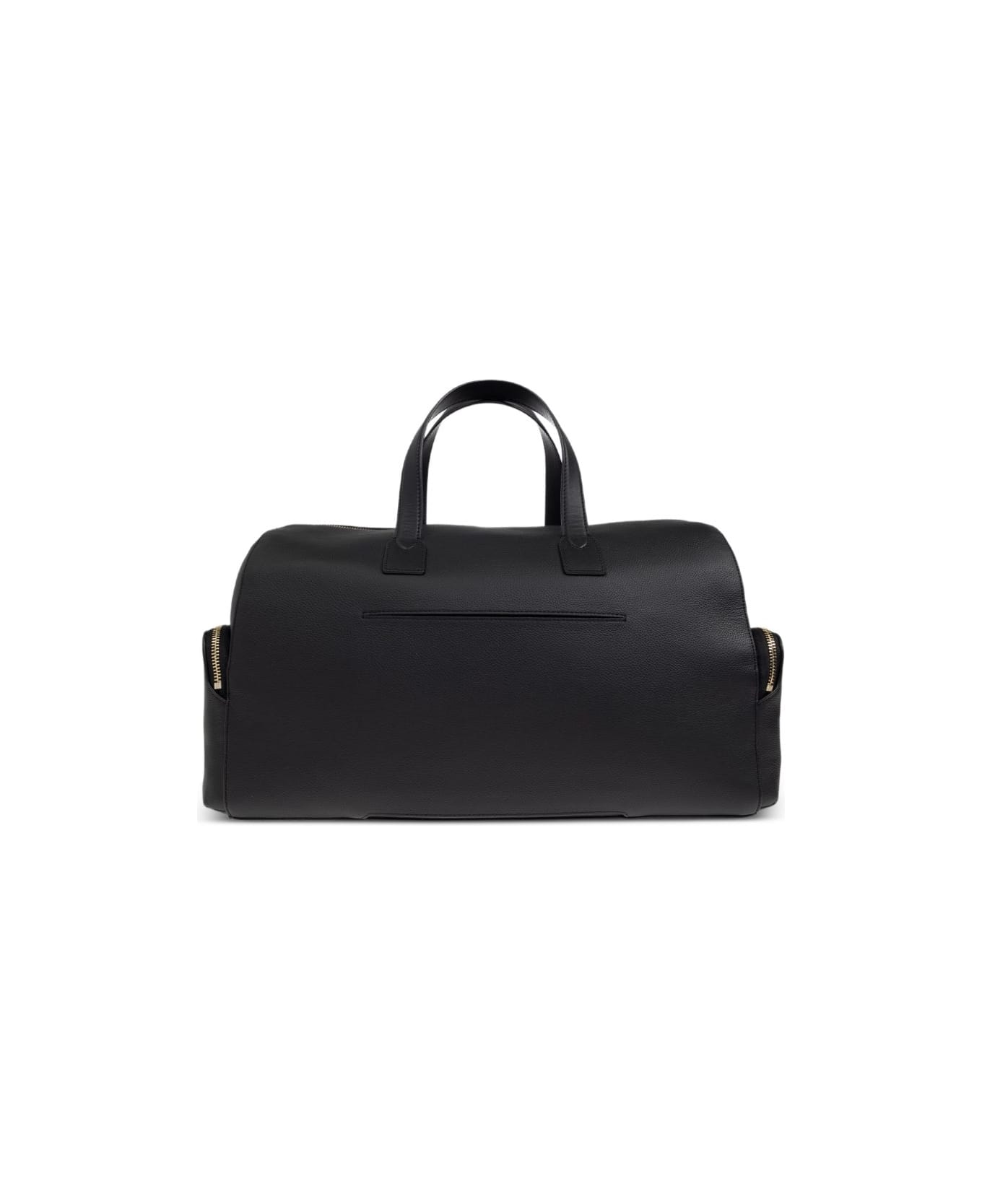 Paul Smith Leather Holdall - Black