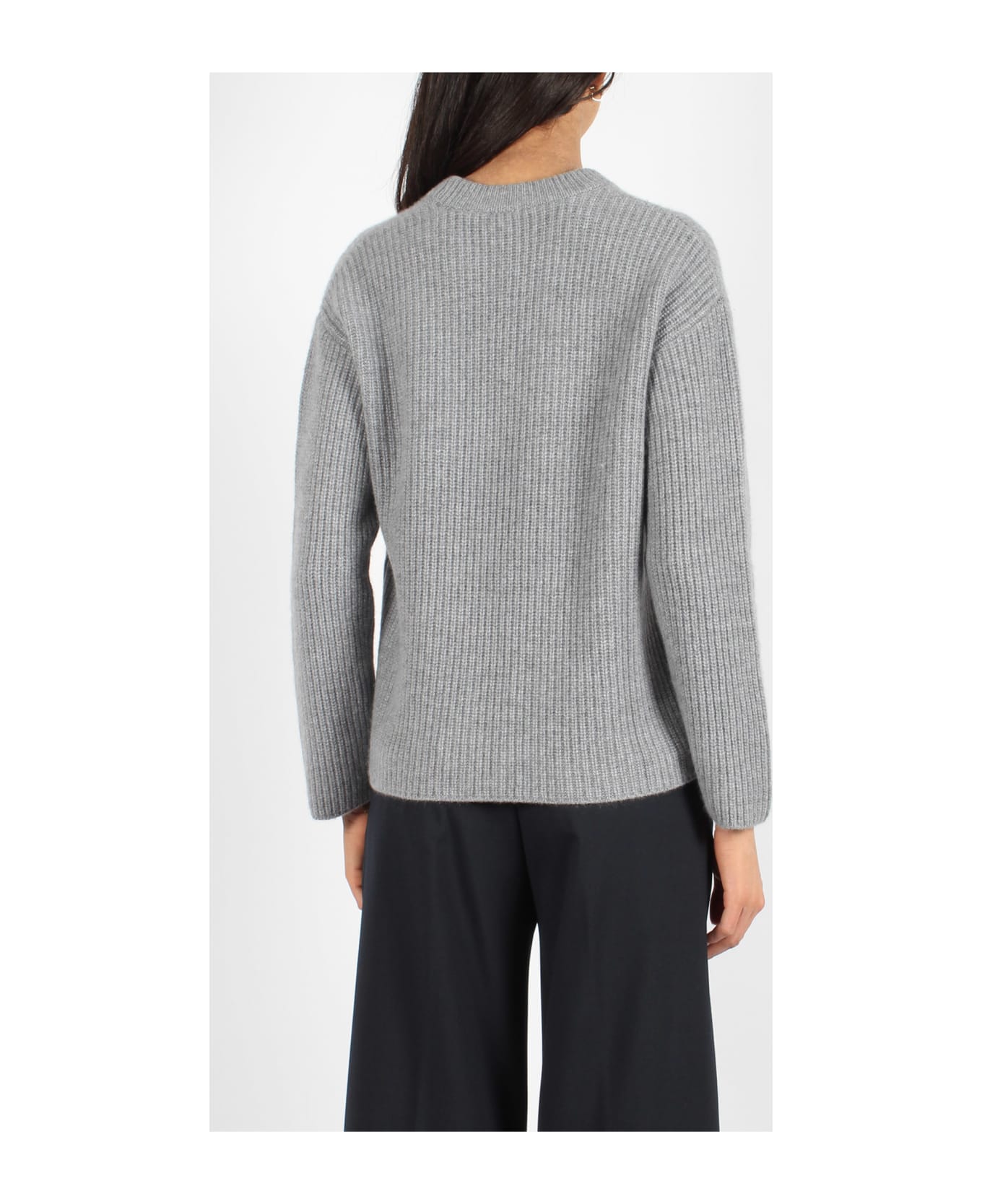 Parosh Cashmere Sweater - Grey ニットウェア