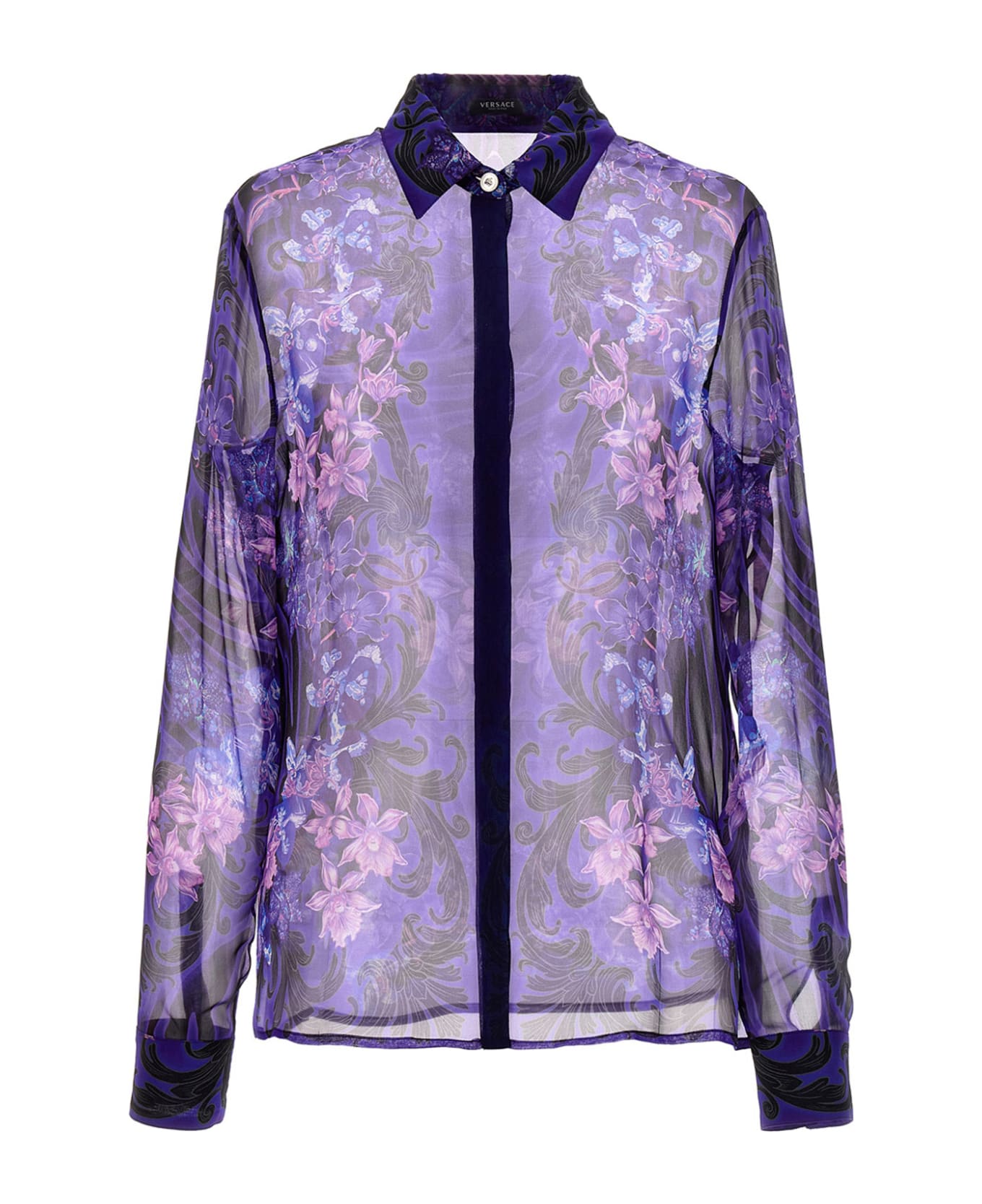 Versace 'barocco', 'barocco'shirt - Purple