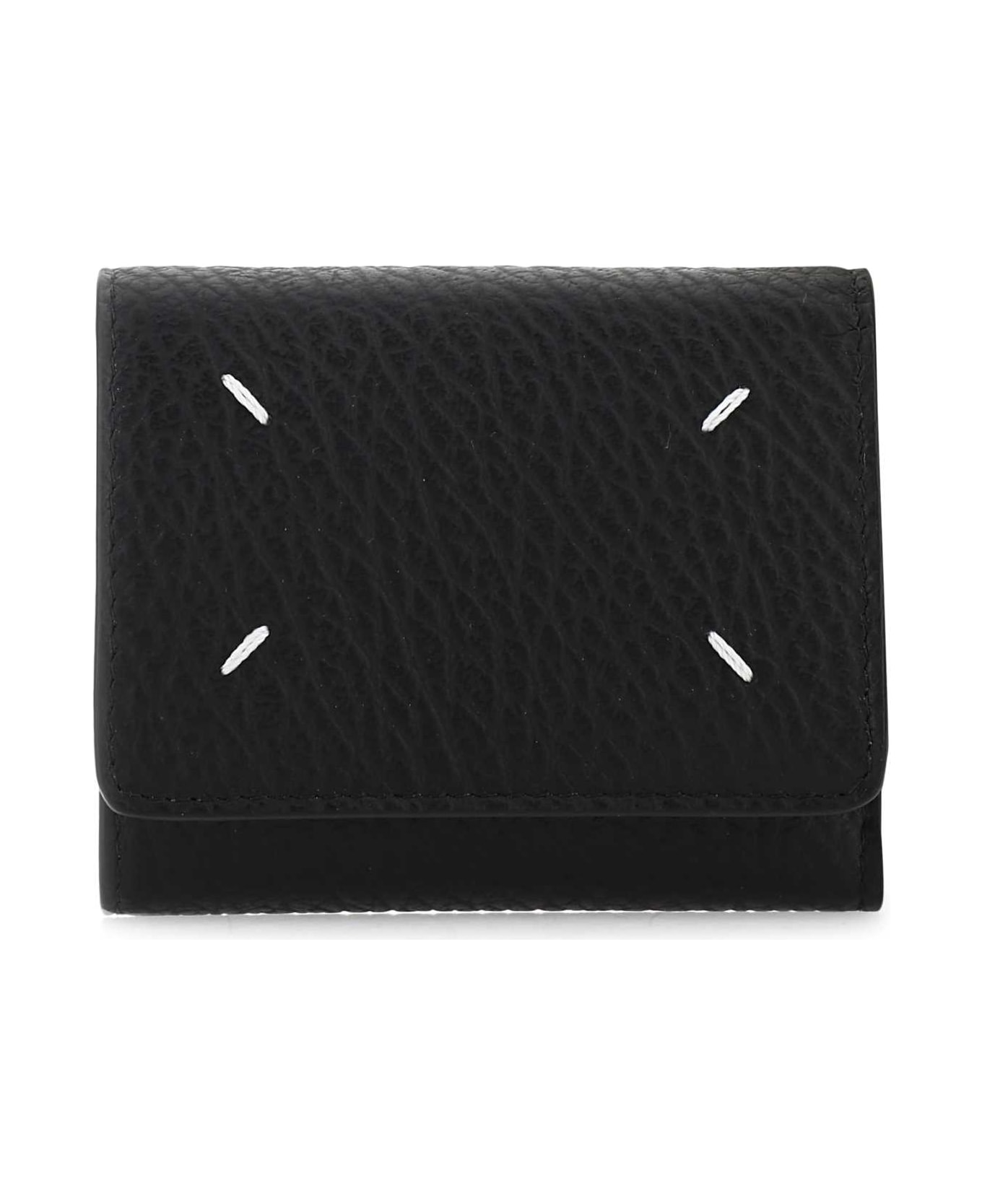Maison Margiela Black Leather Wallet - T8013
