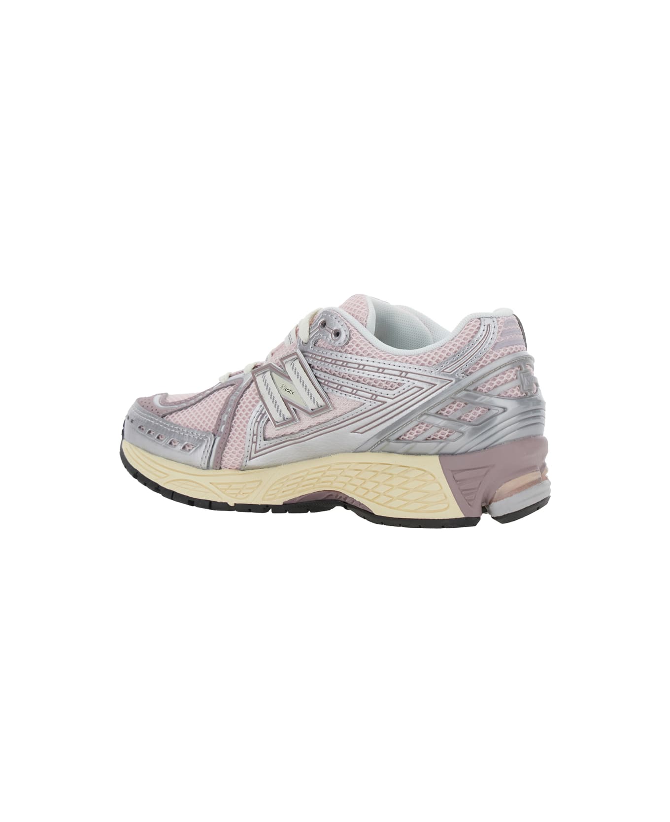 New Balance Pink Low Top Sneakers With Logo Patch On Side And Tongue And Perforated Panels In Tech Fabric Unisex - Pink