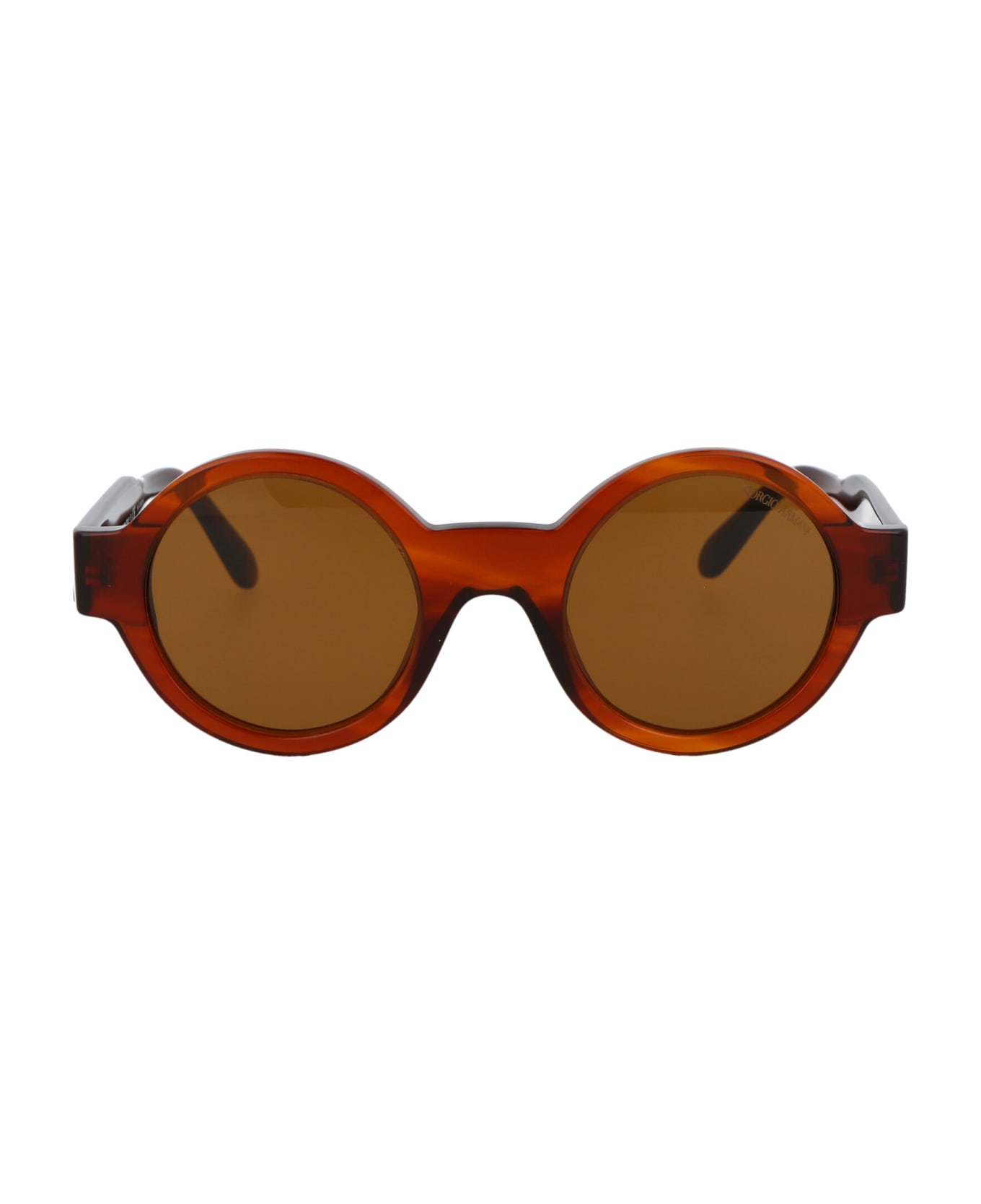 Giorgio Armani 0ar 903m Sunglasses - 594433 Striped Havana サングラス