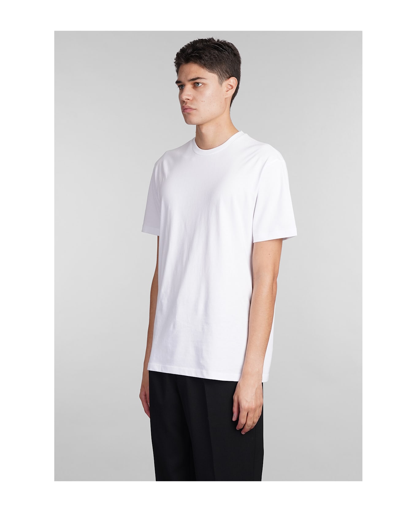 Neil Barrett T-shirt In White Cotton - white