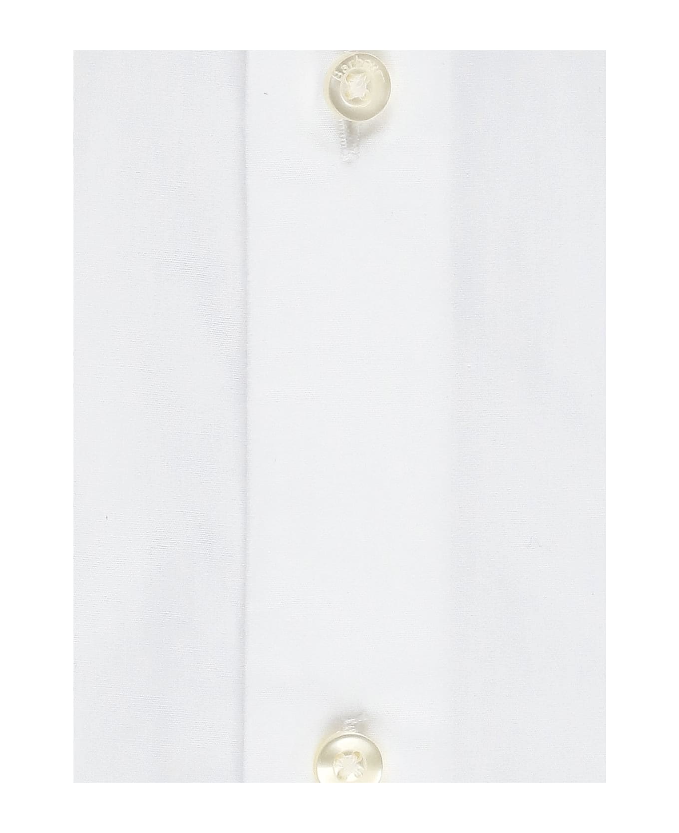 Barbour Logoed Shirt - White シャツ