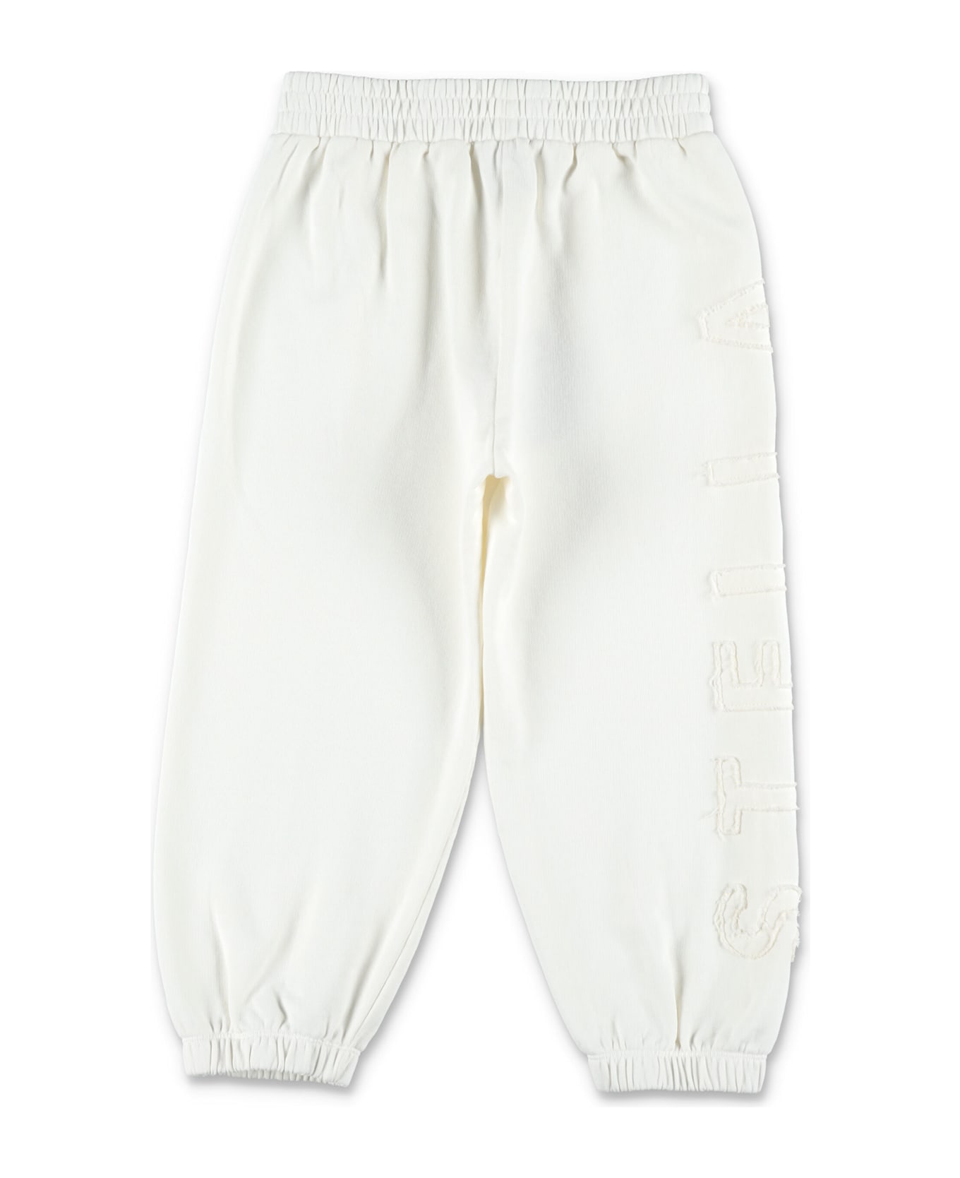 Stella McCartney Kids Kid - Logo Patch Sweatpants - WHITE