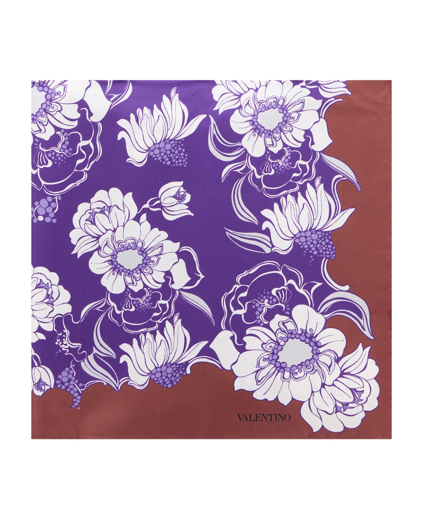 Valentino Garavani Printed Silk Scarf - Multicolor