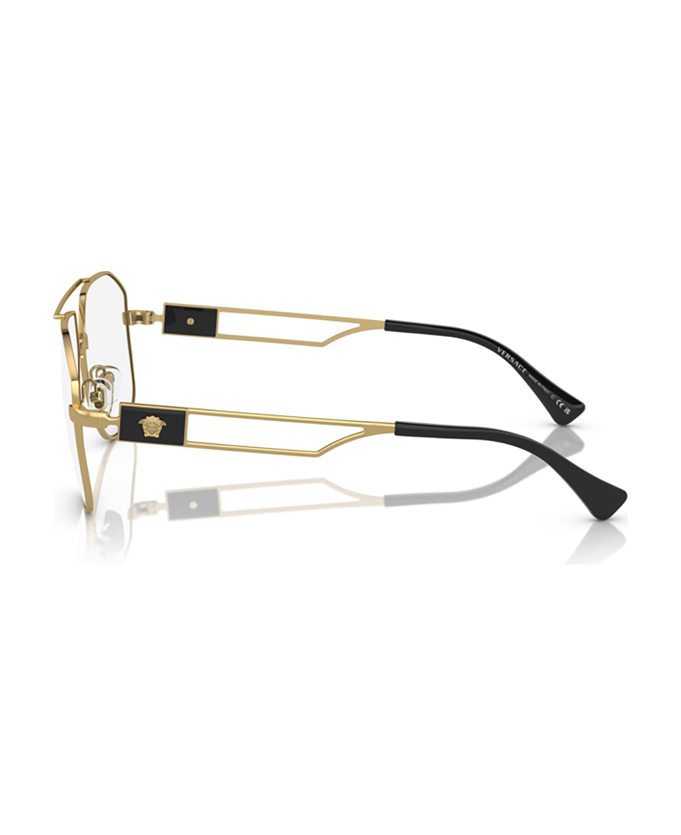 Versace Eyewear Ve1287 Gold Glasses italist