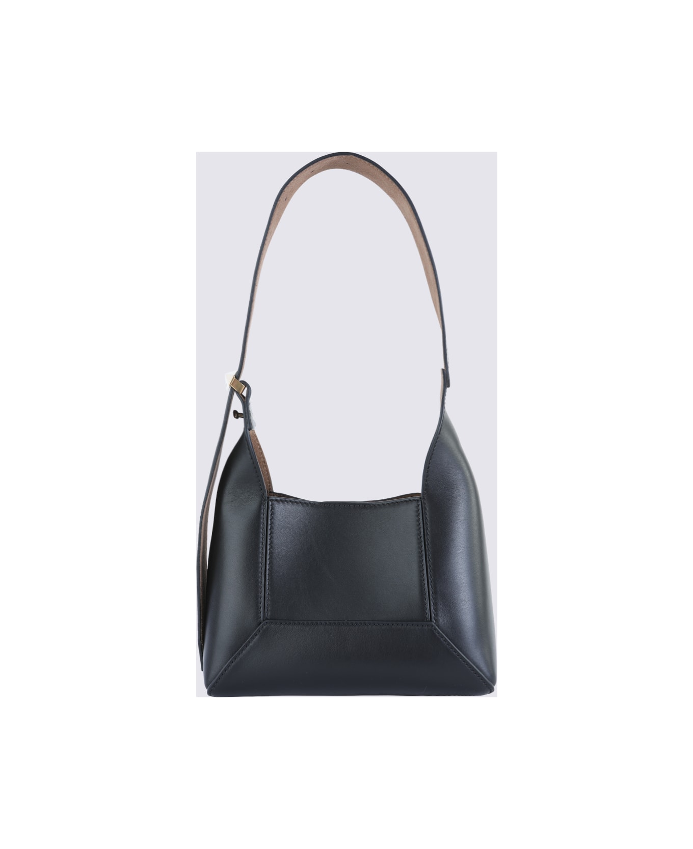 Jimmy Choo Black Calf Leather Shoulder Bag - Black