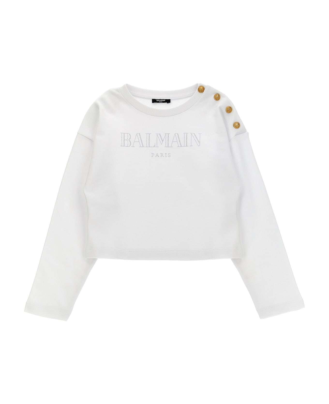 Balmain 'balmain Vintage' Sweatshirt - White