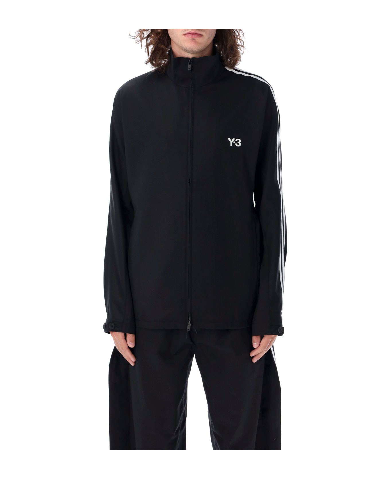 Y-3 Track Jacket - BLACK