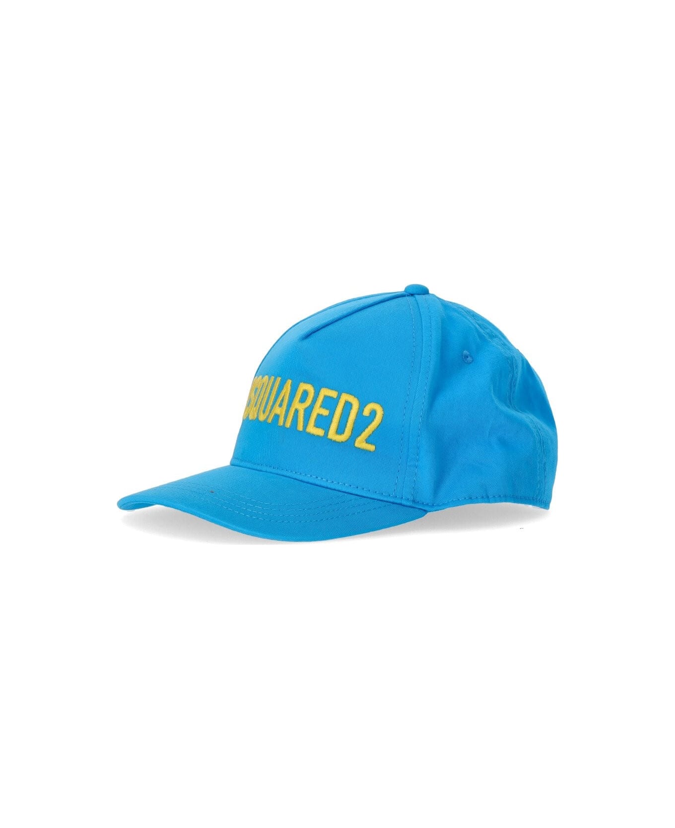 Dsquared2 Technicolor Light Blue Baseball Cap - Azzurro