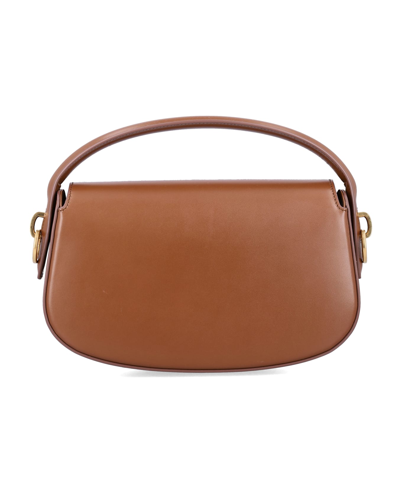 Saint Laurent Voltaire Leather Shoulder Bag - FOX