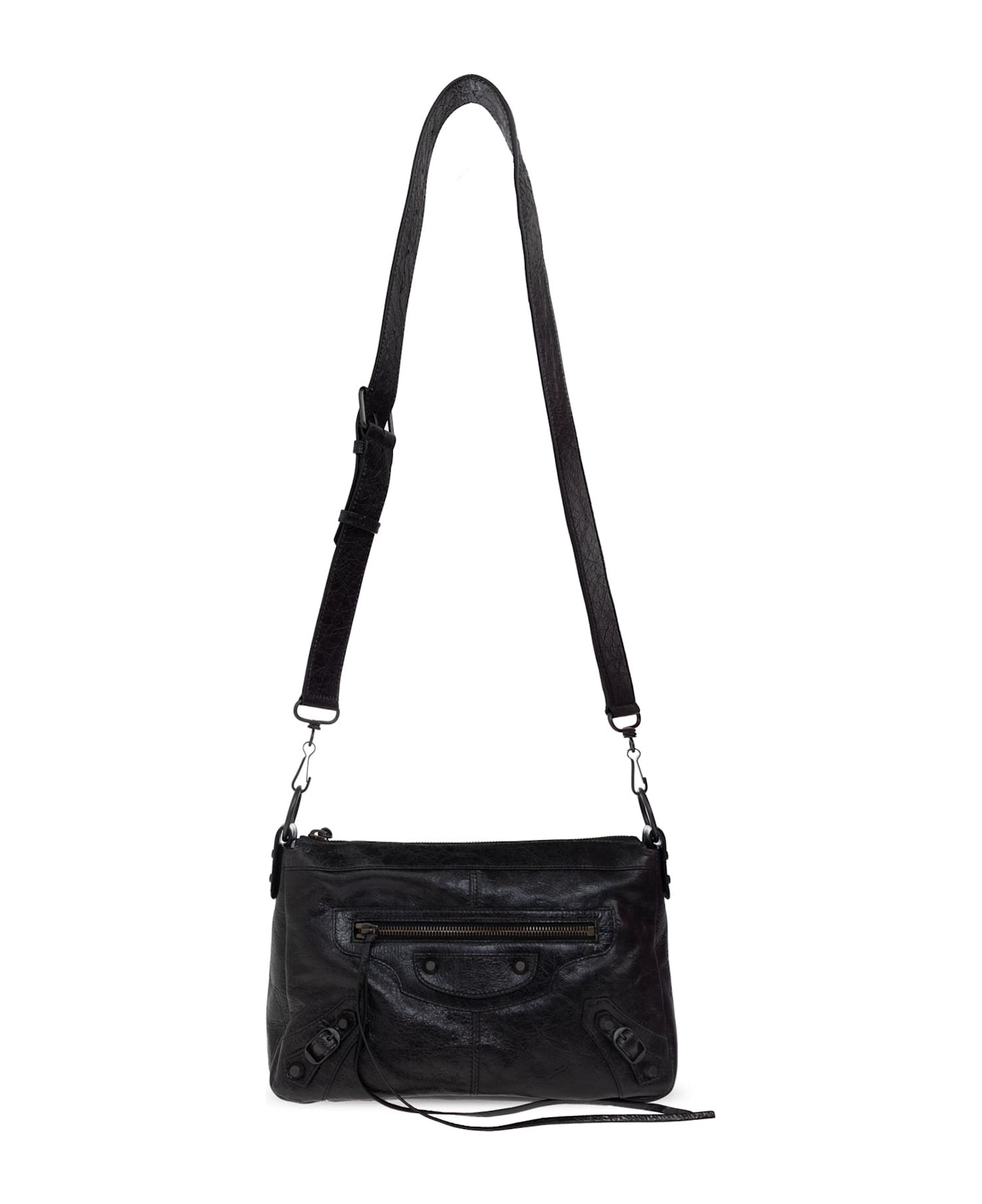 Balenciaga Shoulder Bag 
le City Moto Small
 - BLACK