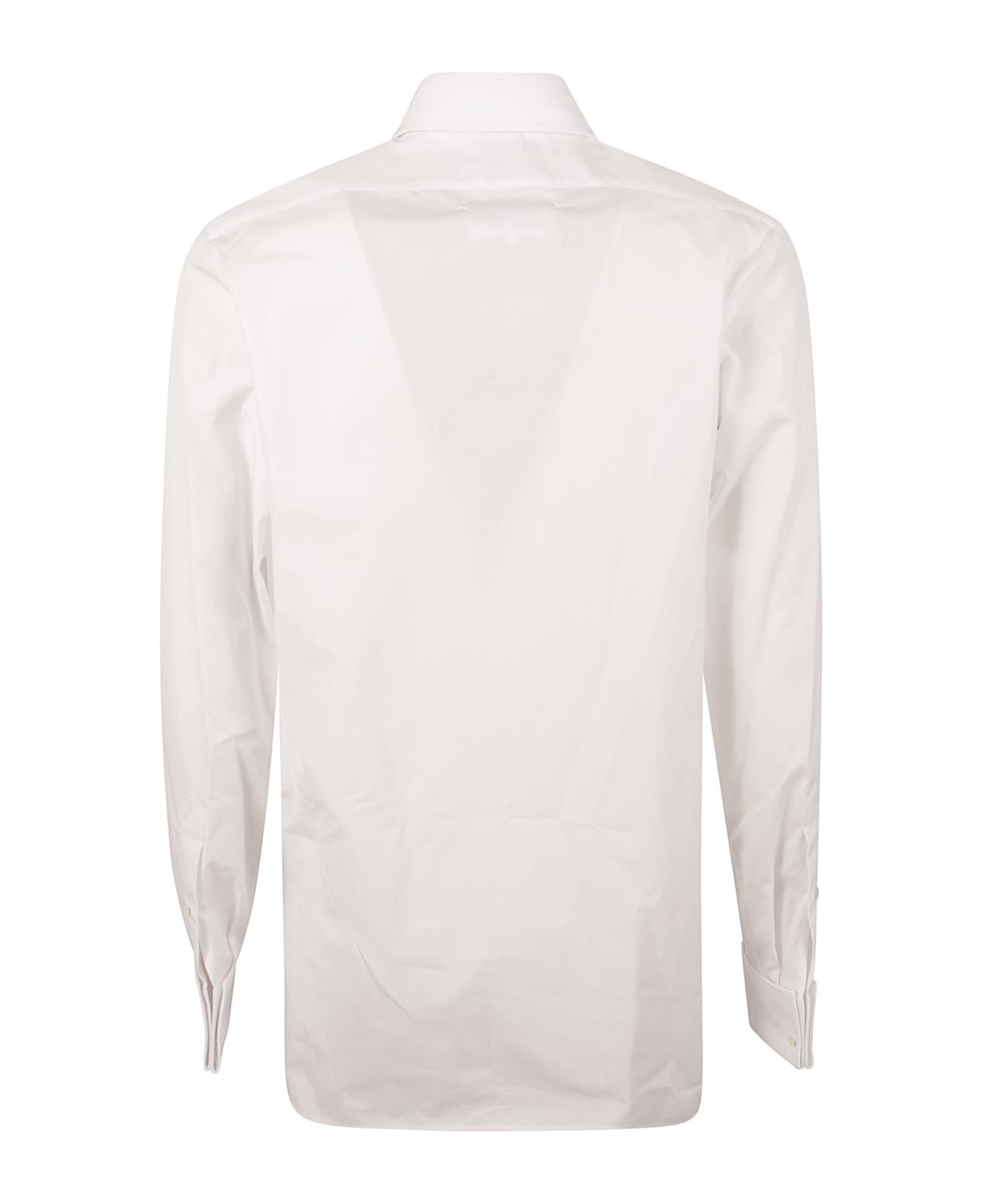 Maison Margiela Classic Long-sleeved Shirt - White シャツ