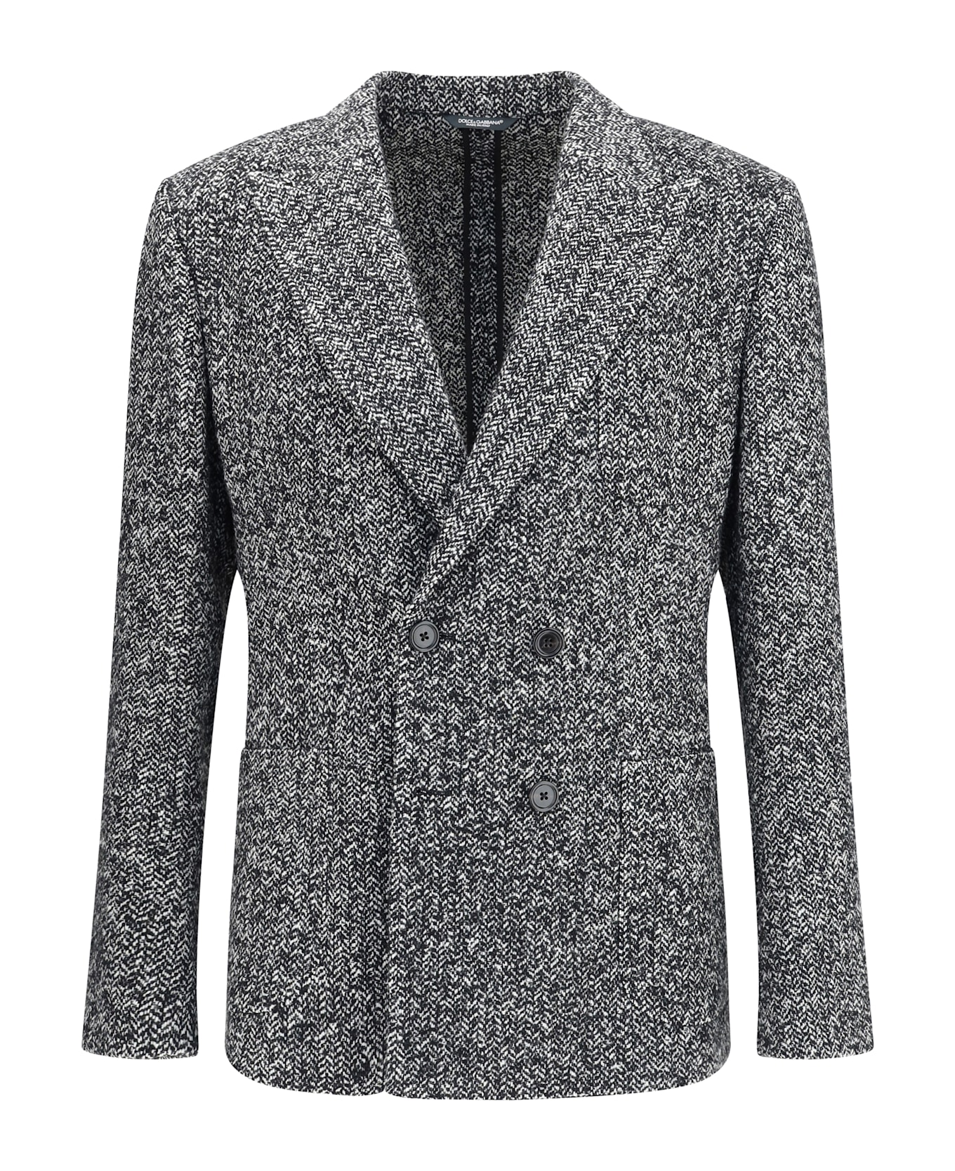Dolce 
Gabbana Portofino Double-breasted Jacket With Chevron Pattern