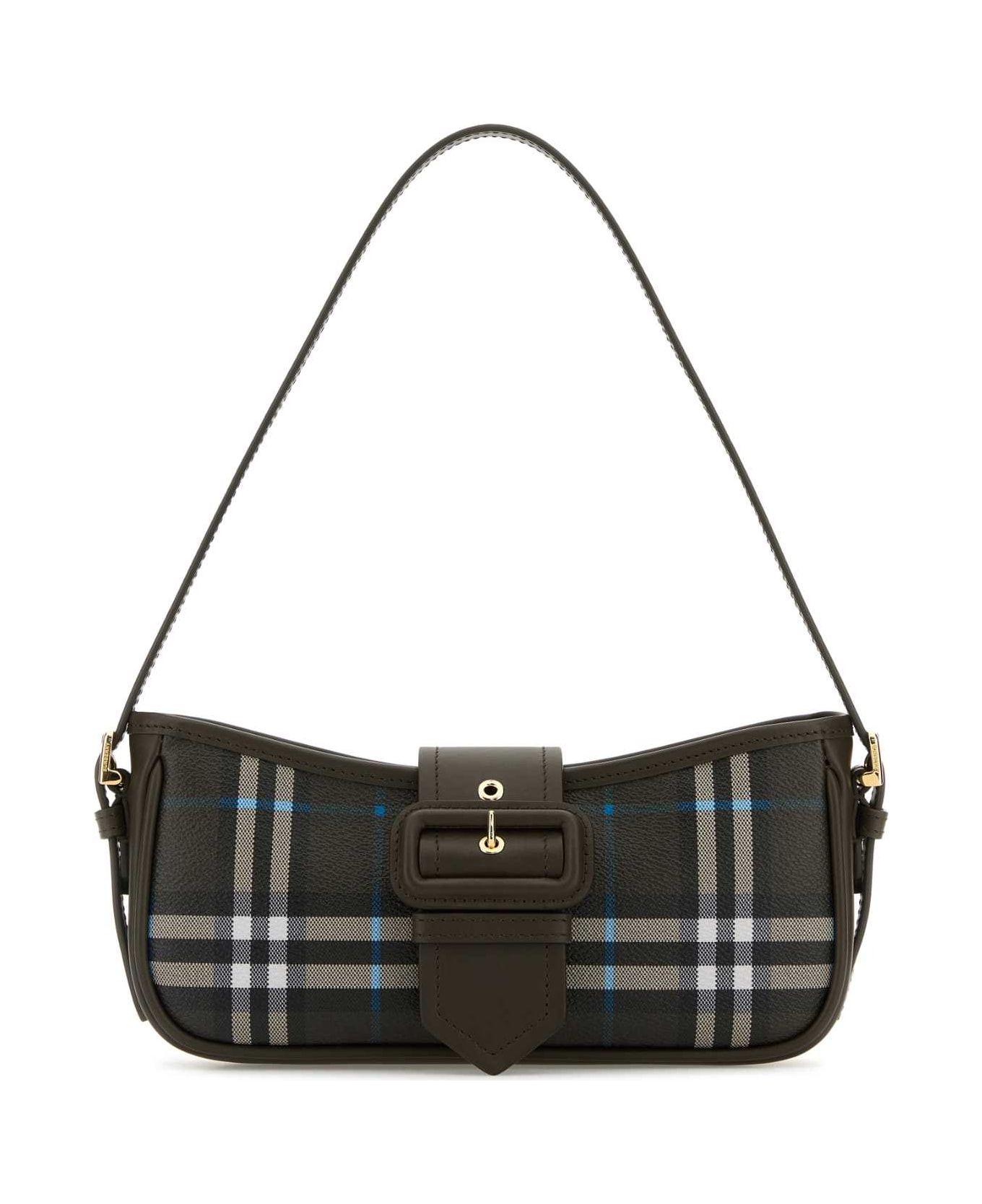 Burberry Printed Canvas Shoulder Bag | italist