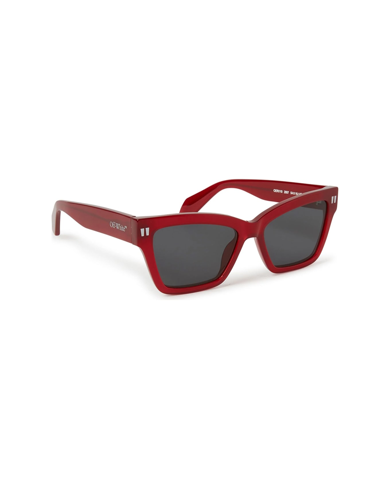 Off-White Oeri110 Cincinnati 2807 Burgundy Sunglasses - Rosso サングラス
