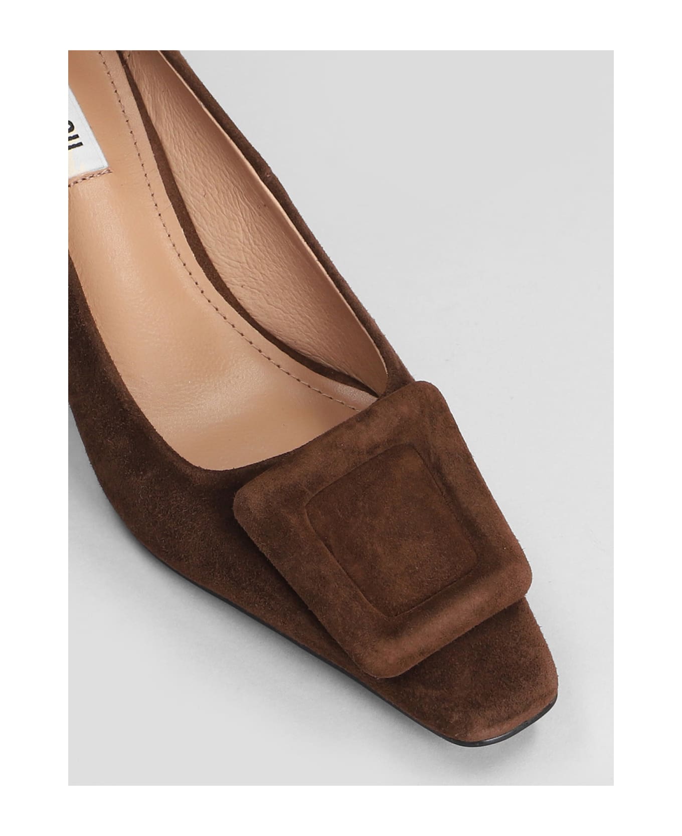 Bibi Lou Poznan Pump 55 Pumps In Brown Suede - brown